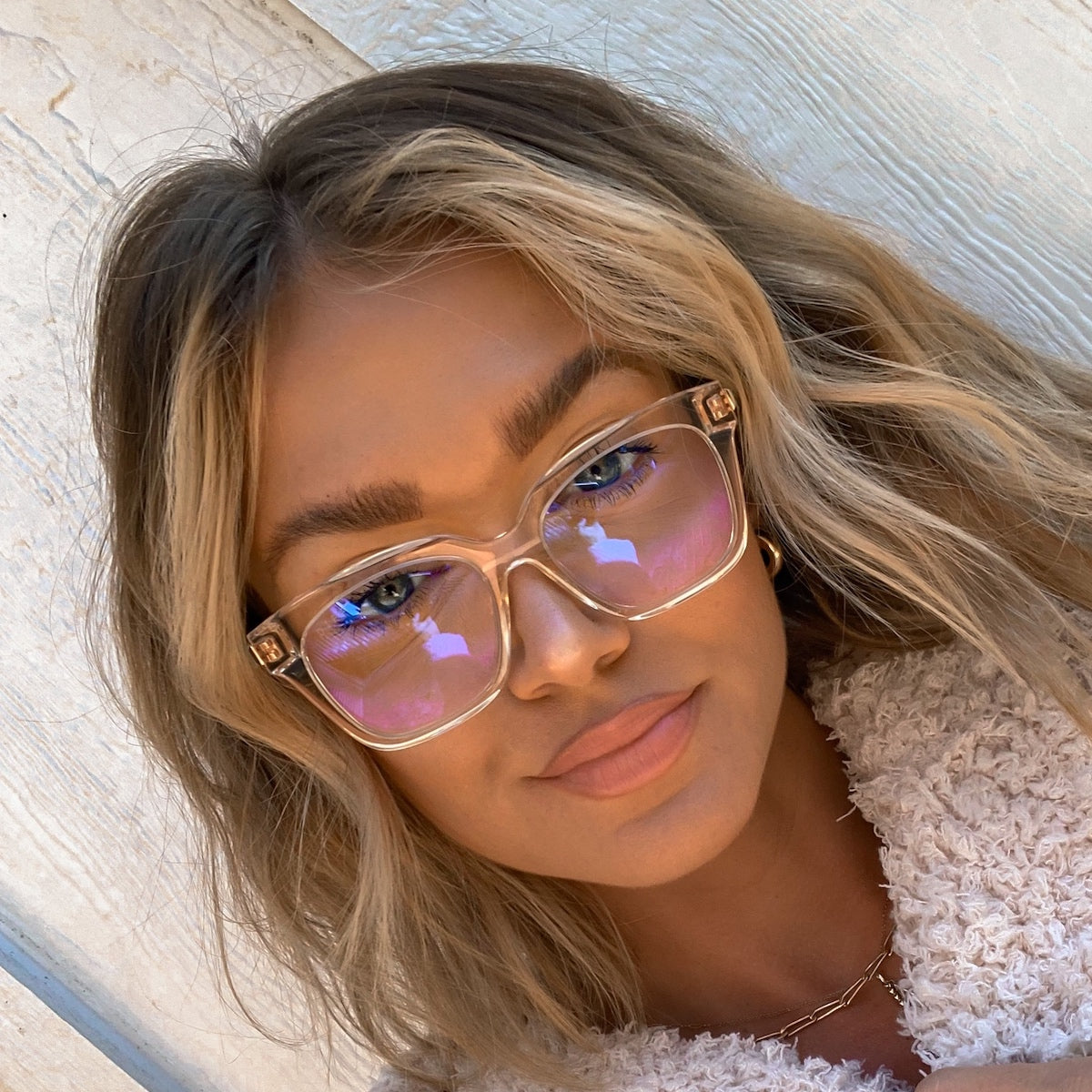 BELLA XS - COQUILLE + BLUE LIGHT TECHNOLOGY GLASSES