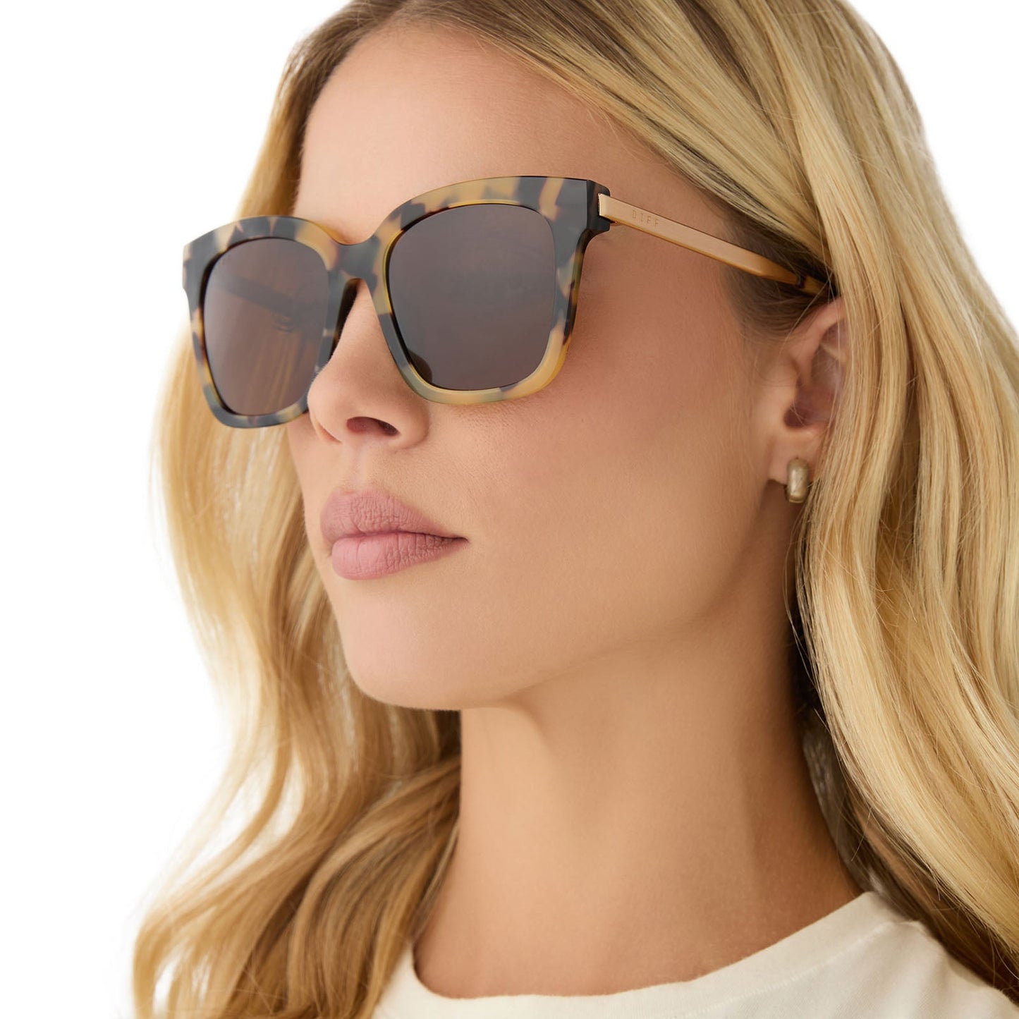 BELLA - BROWN KOMBU + BROWN + POLARIZED SUNGLASSES