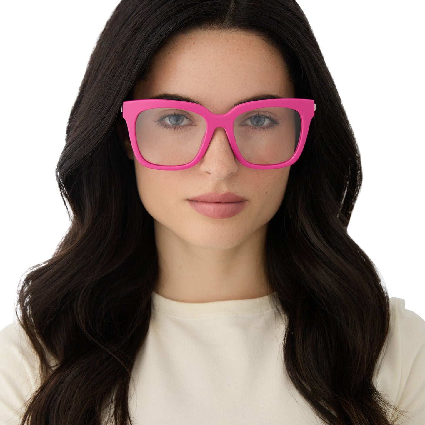 BELLA - BRIGHT PINK + PRESCRIPTION GLASSES