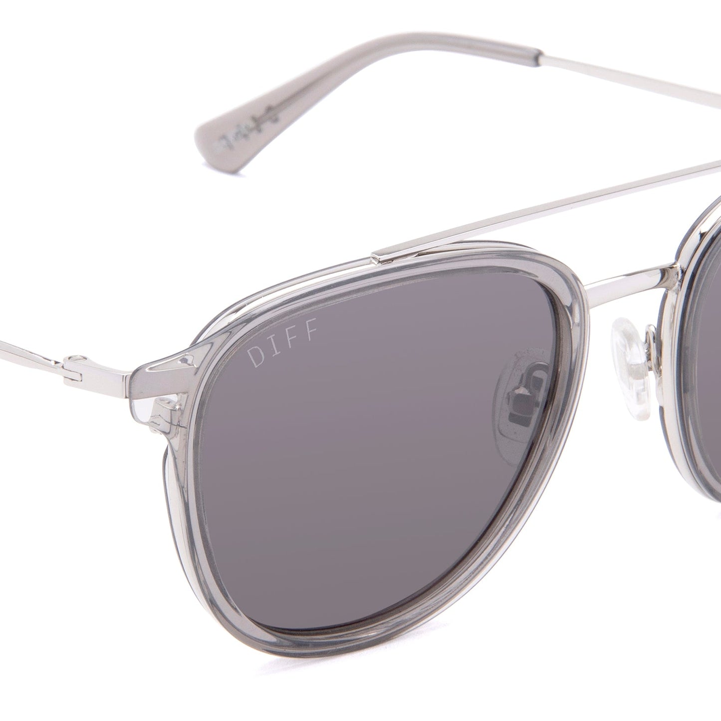 CAMDEN - STORM CRYSTAL + GREY POLARIZED SUNGLASSES
