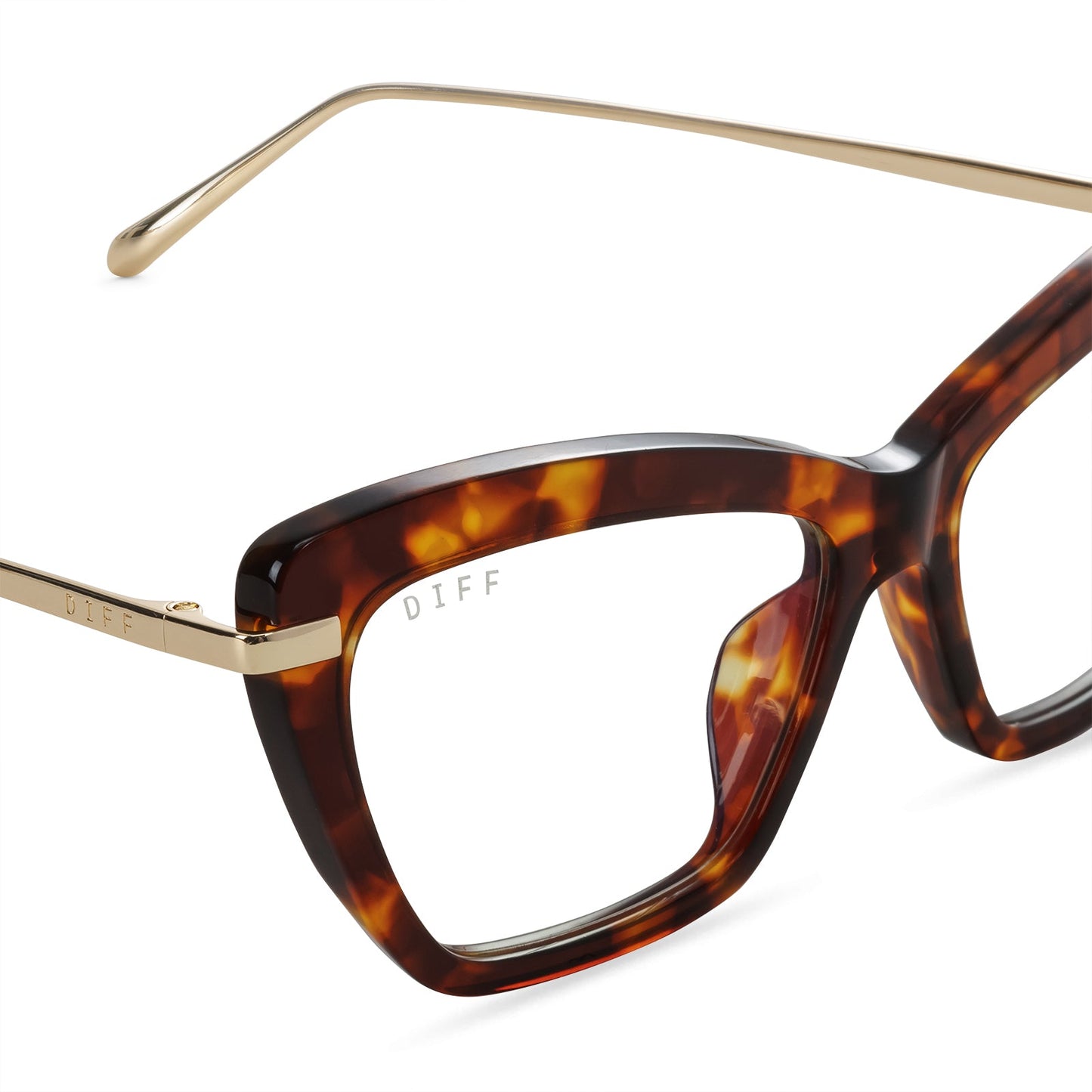 MILA - AMBER TORTOISE + PRESCRIPTION GLASSES