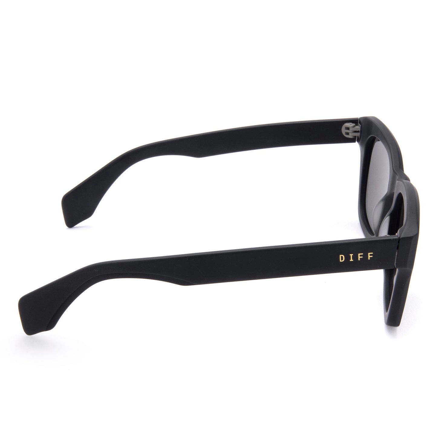 DEAN - MATTE BLACK + GREY POLARIZED SUNGLASSES