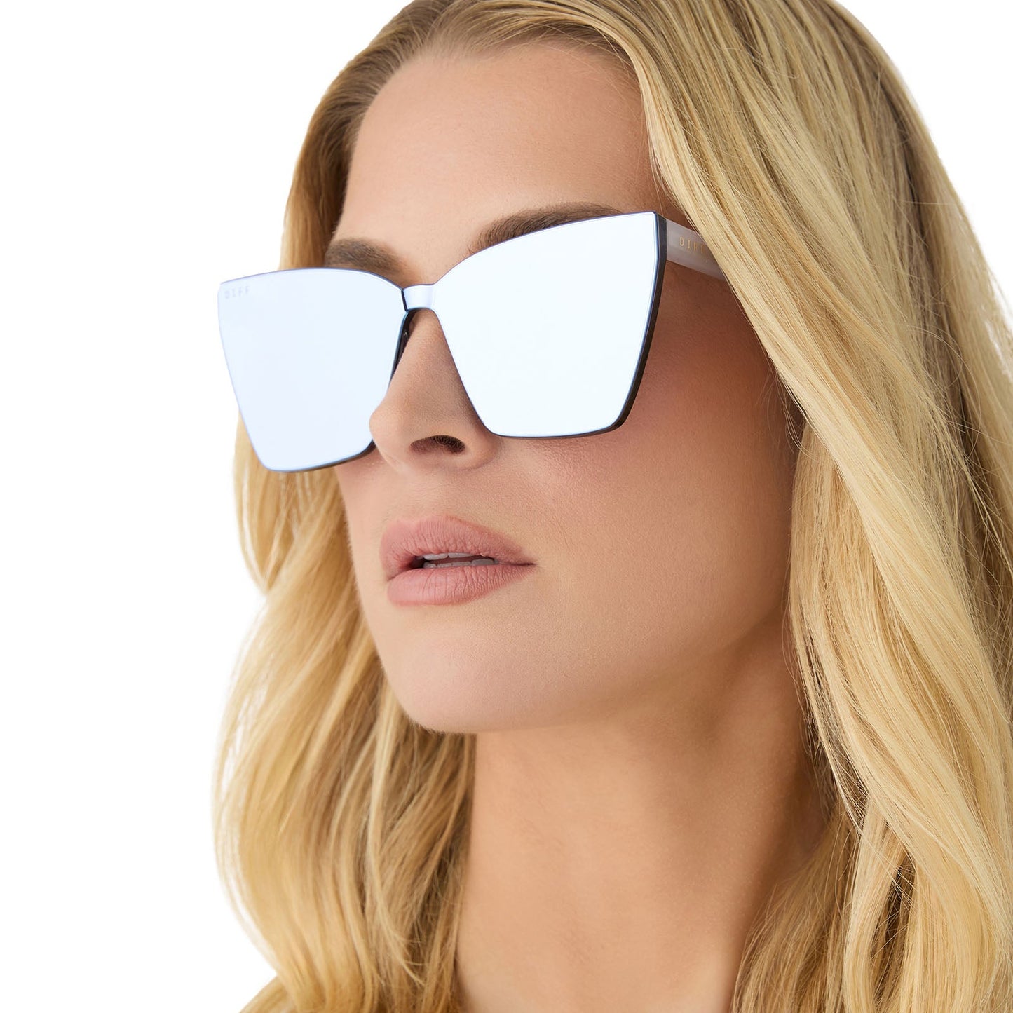 GOLDIE - THISTLE + LAVENDER MIRROR SUNGLASSES