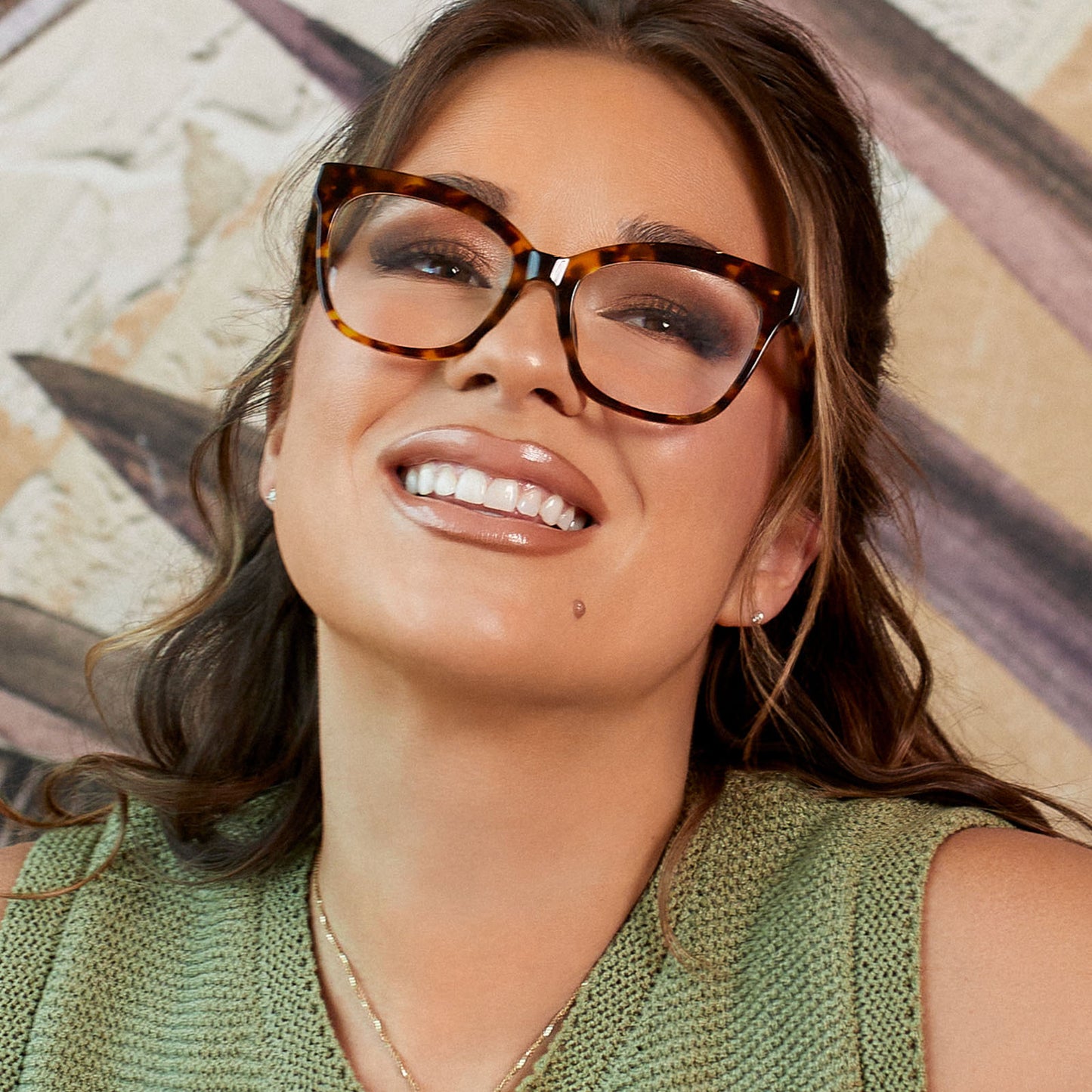 JESSIE JAMES DECKER - WINSTON + AMBER TORTOISE + PRESCRIPTION GLASSES