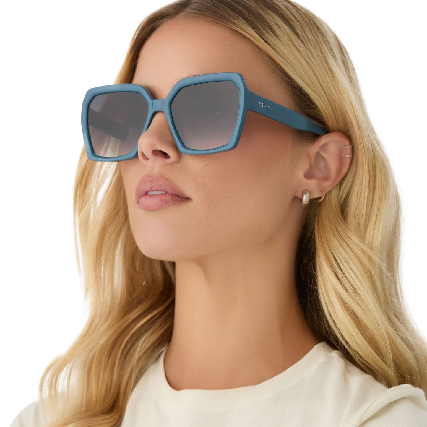SLOANE - DEEP SPACE + GREY GRADIENT SUNGLASSES