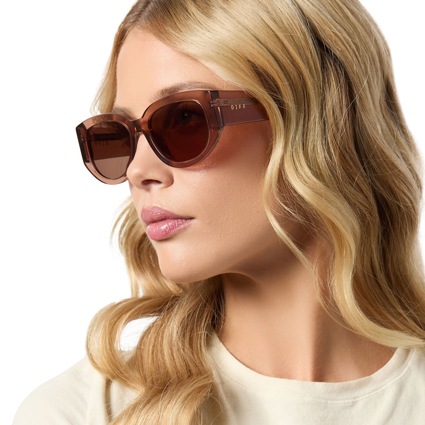 DREW - CAFÉ OLE + BROWN SUNGLASSES