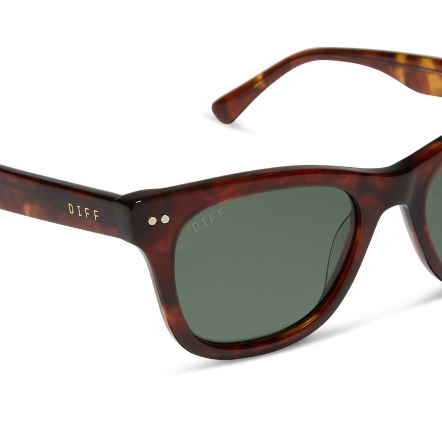 BEVERLIN - JAGGER + SALTED CARAMEL TORTOISE + G15 + POLARIZED SUNGLASSES