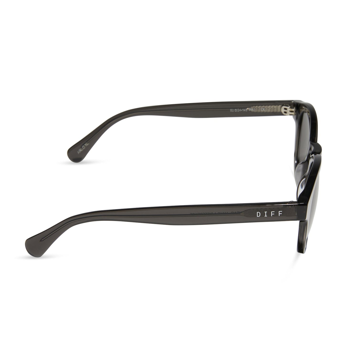 ARLO XL - BLACK SMOKE CRYSTAL + GREY + POLARIZED SUNGLASSES