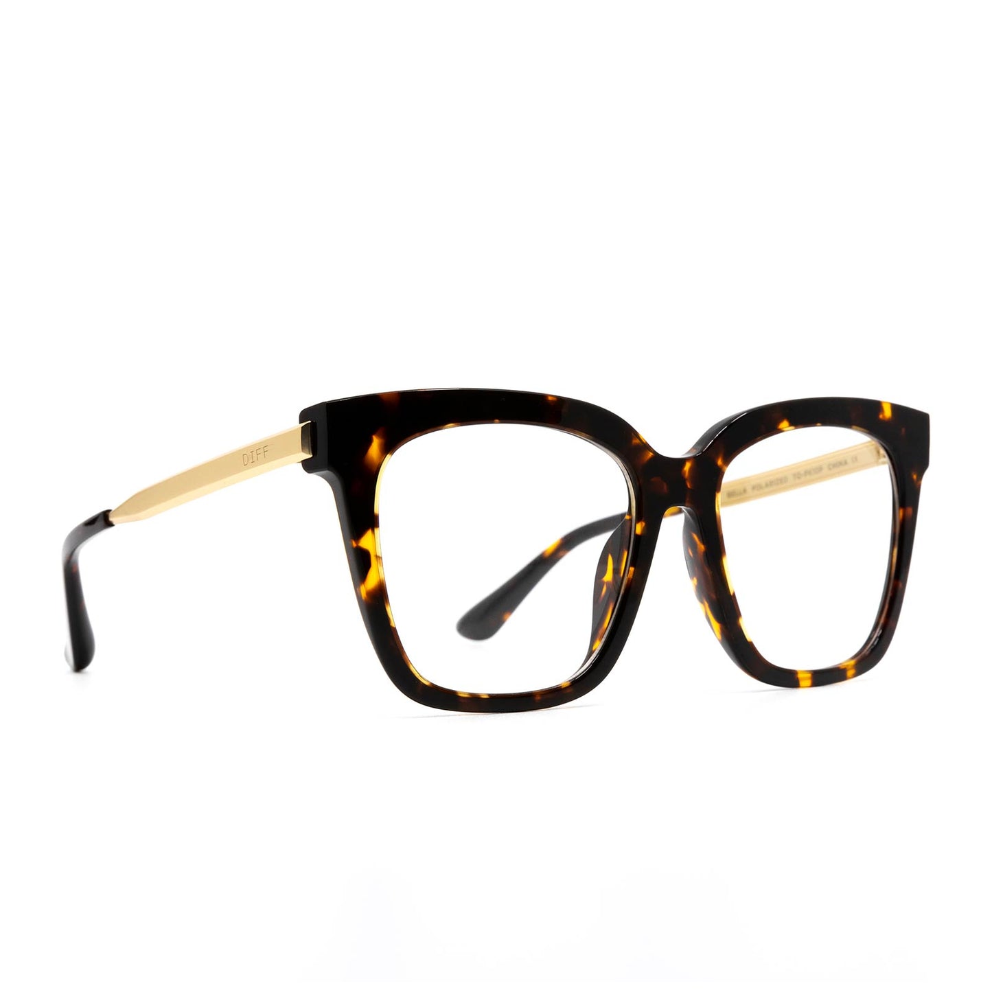 BELLA - AMBER TORTOISE + PRESCRIPTION GLASSES