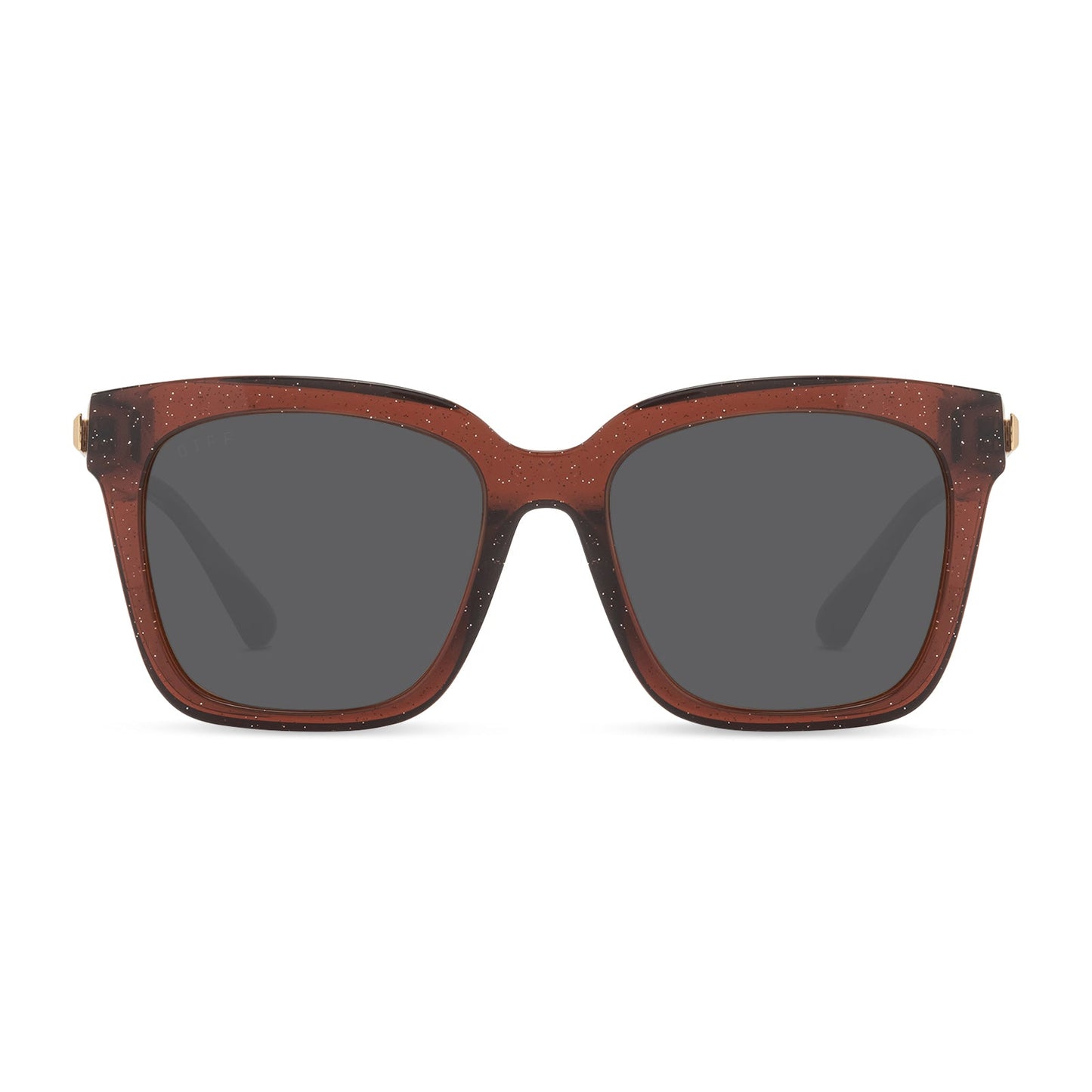 BELLA - FESTIVE CHESTNUT + GREY SUNGLASSES