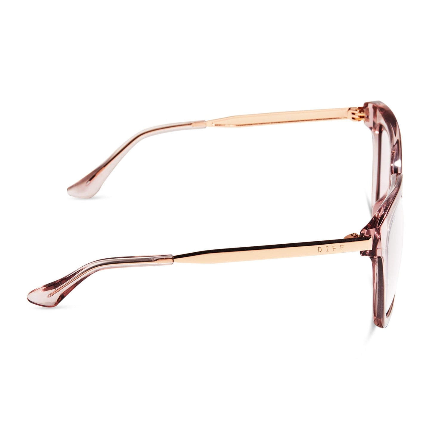 BELLA - LIGHT PINK CRYSTAL + PRESCRIPTION GLASSES