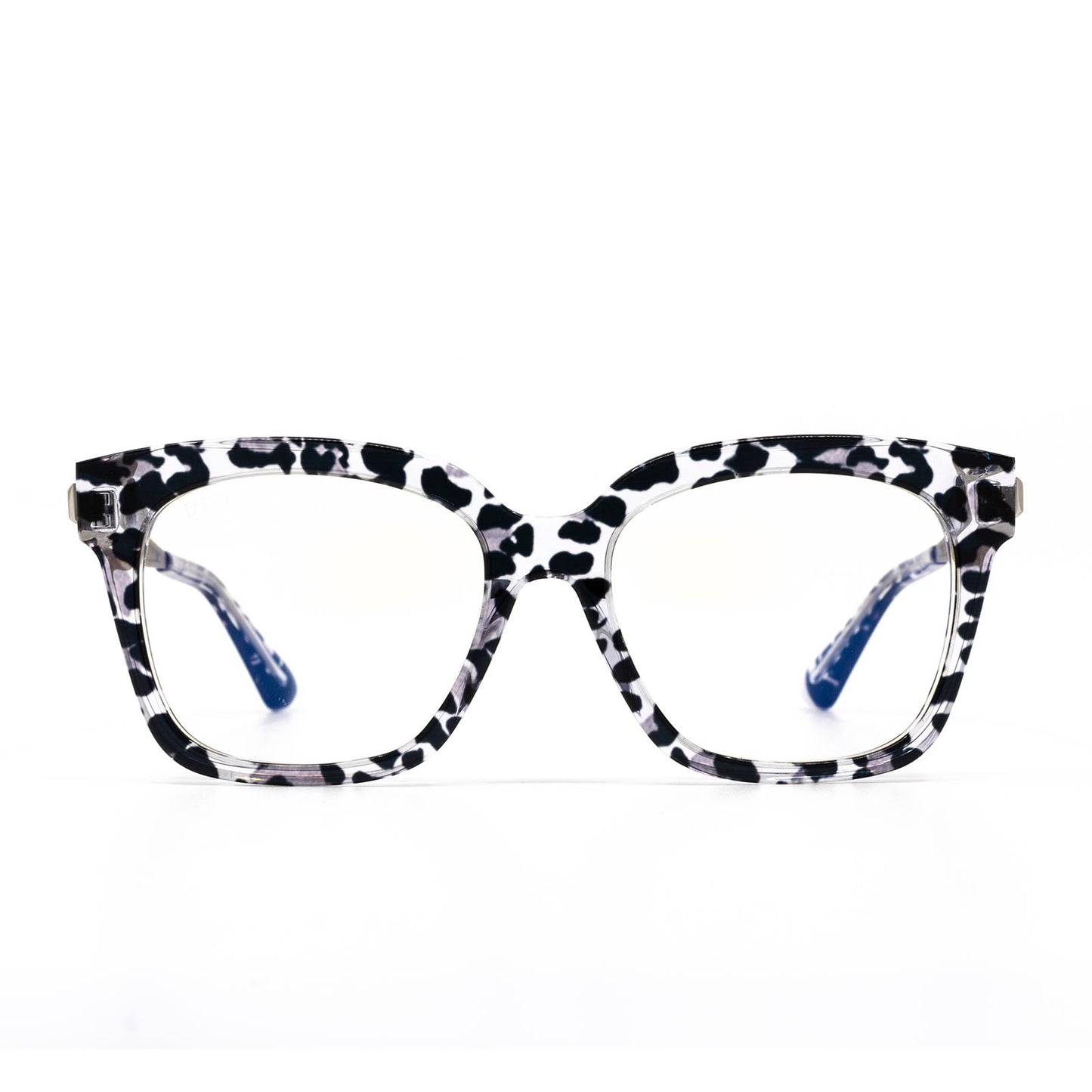 BELLA XS - CLEAR LEOPARD + PRESCRIPTION GLASSES
