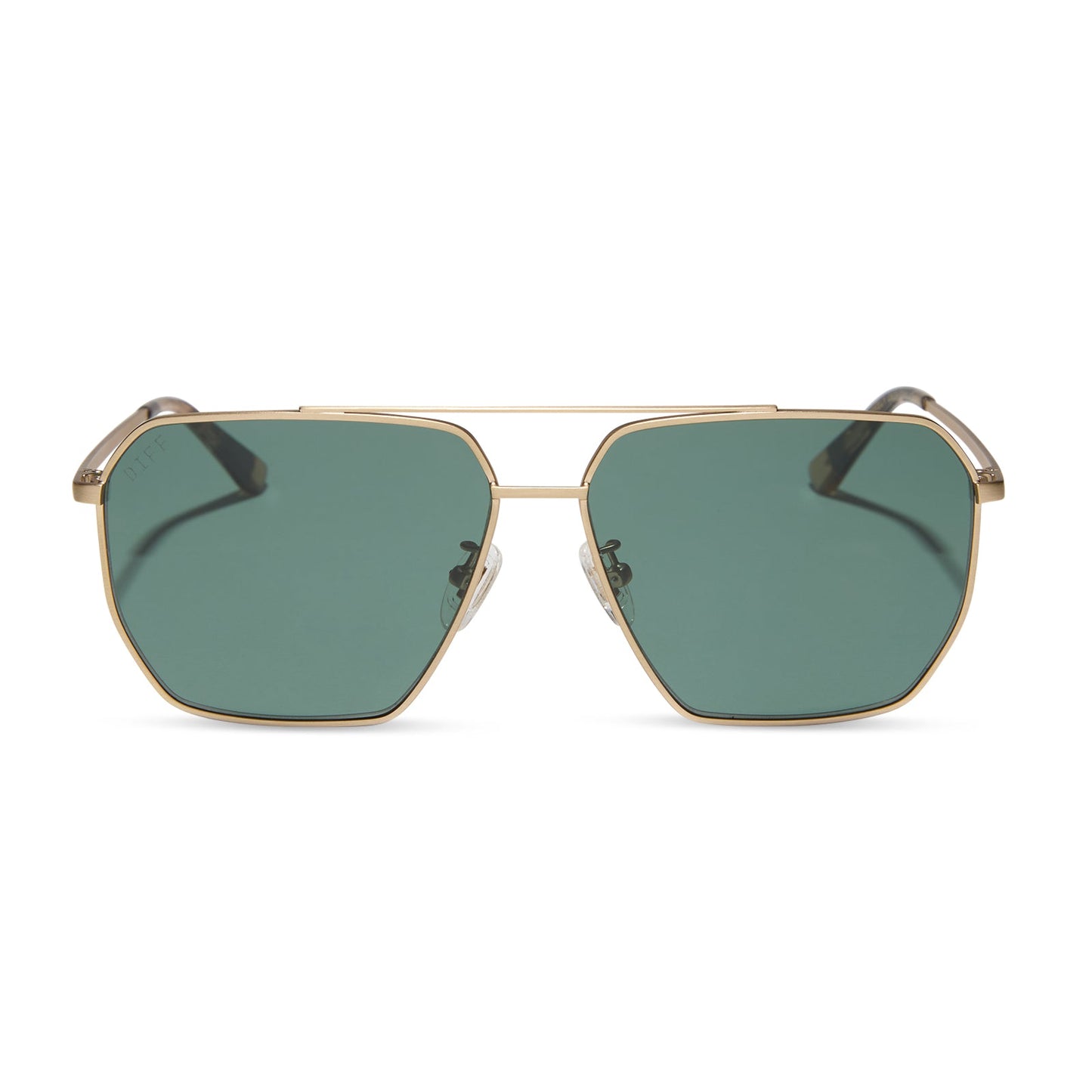 BERKELY - BRUSHED GOLD + G15 SUNGLASSES