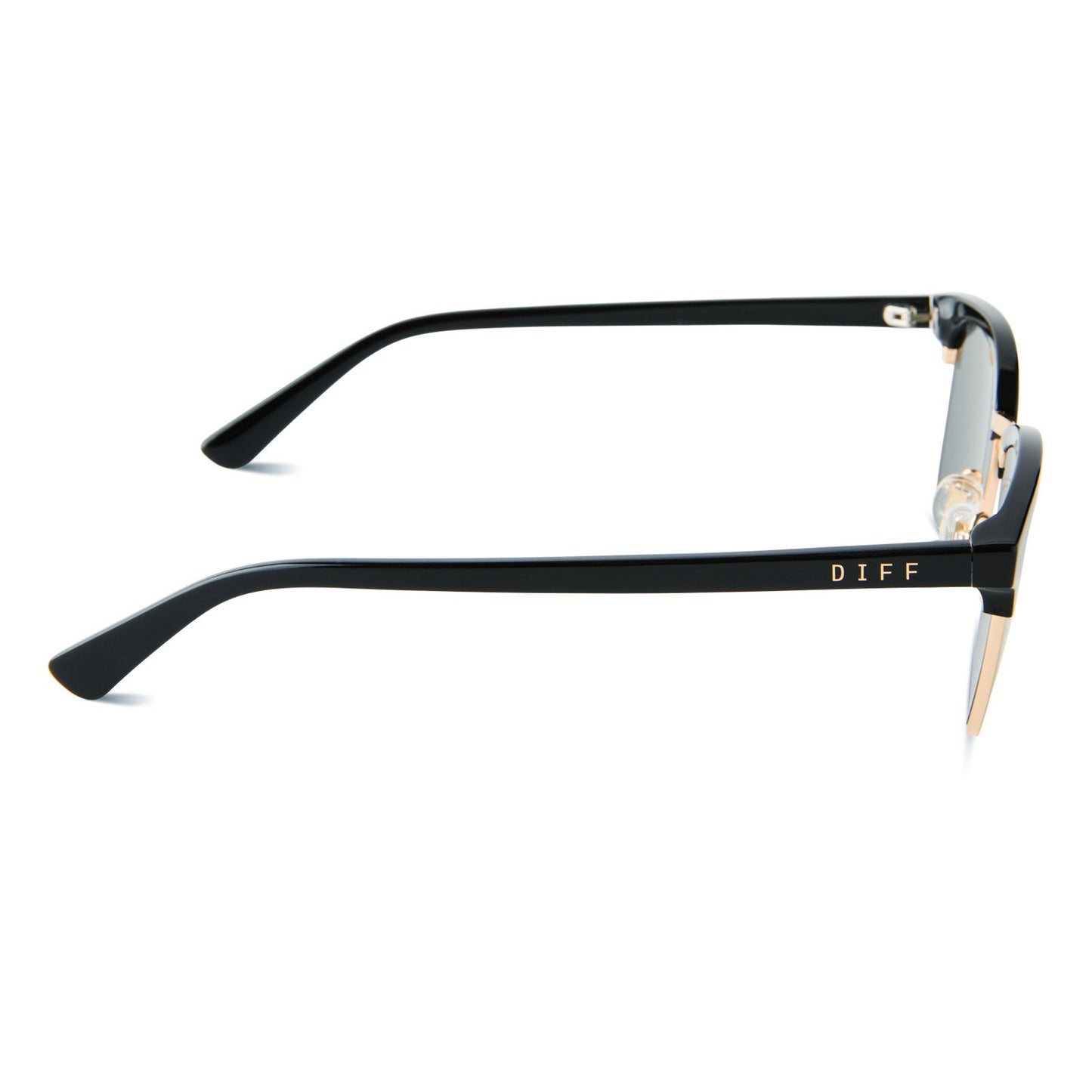 BIARRITZ - BLACK + GREY POLARIZED SUNGLASSES