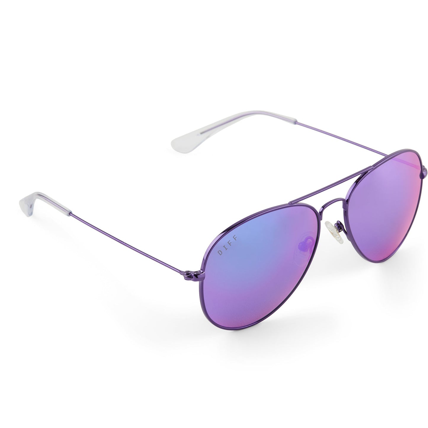 CRUZ - POSH PURPLE METALLIC + PURPLE MIRROR + POLARIZED SUNGLASSES