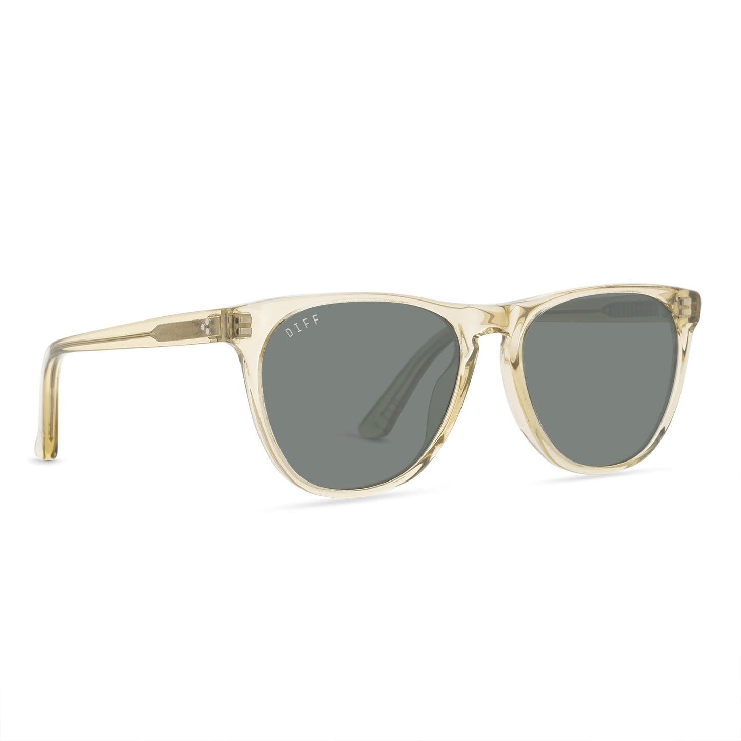 DARREN - PLATINUM CRYSTAL + G15 POLARIZED SUNGLASSES