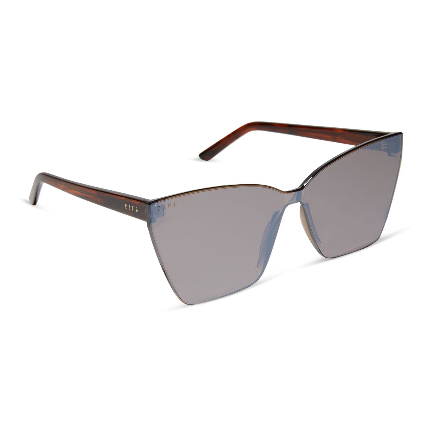 GOLDIE - SEQUOIA TORTOISE + BROWN GOLD FLASH SUNGLASSES