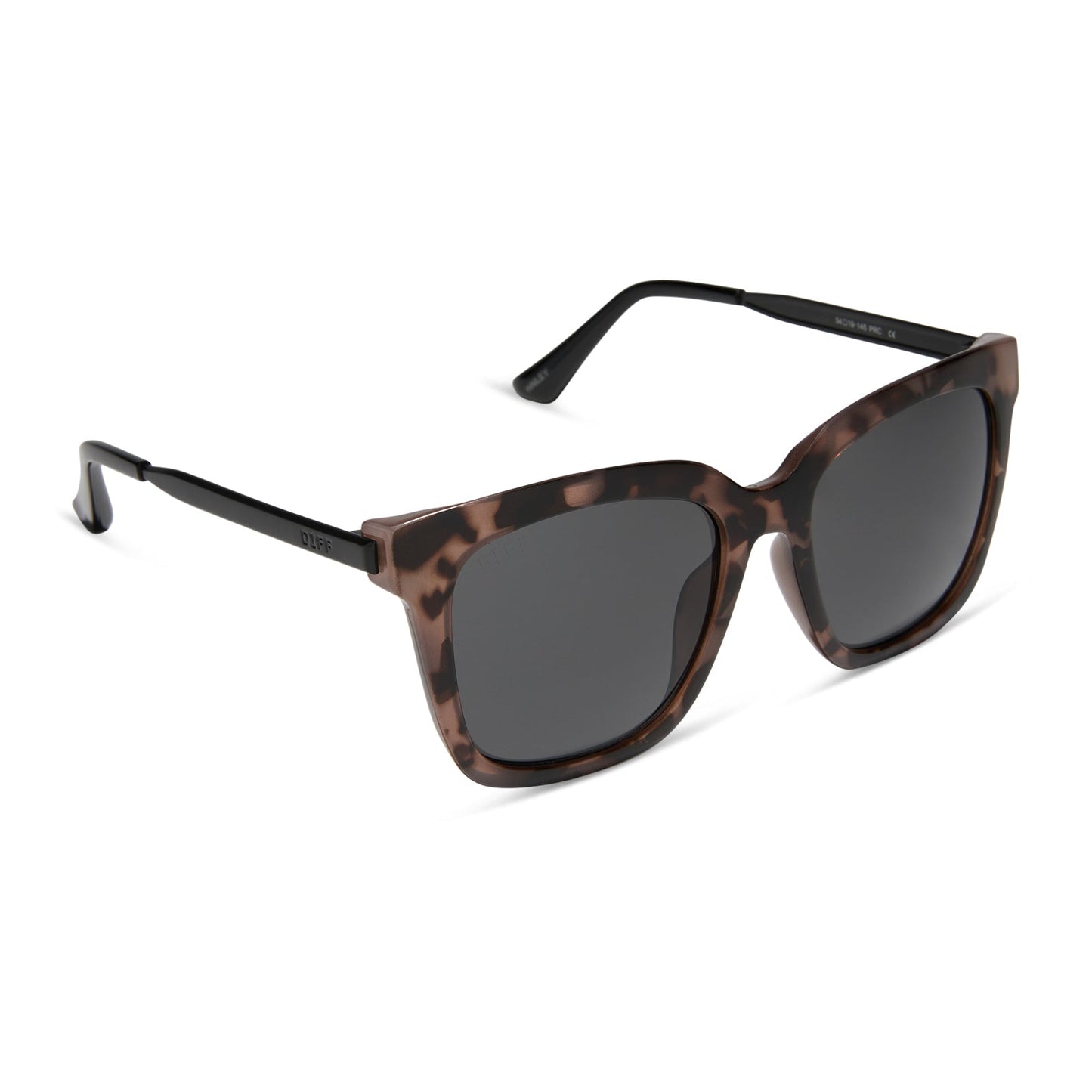 HAILEY - HIMALYAN TORTOISE + GREY SUNGLASSES