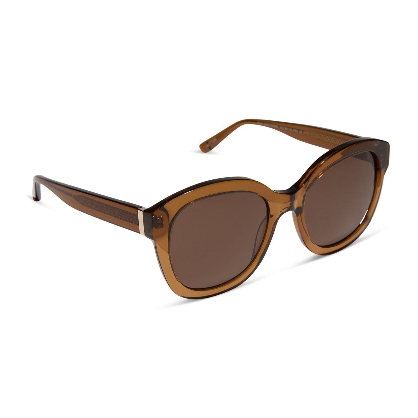 PATRICIA NASH - HUTTON + HAZELNUT + BROWN SUNGLASSES