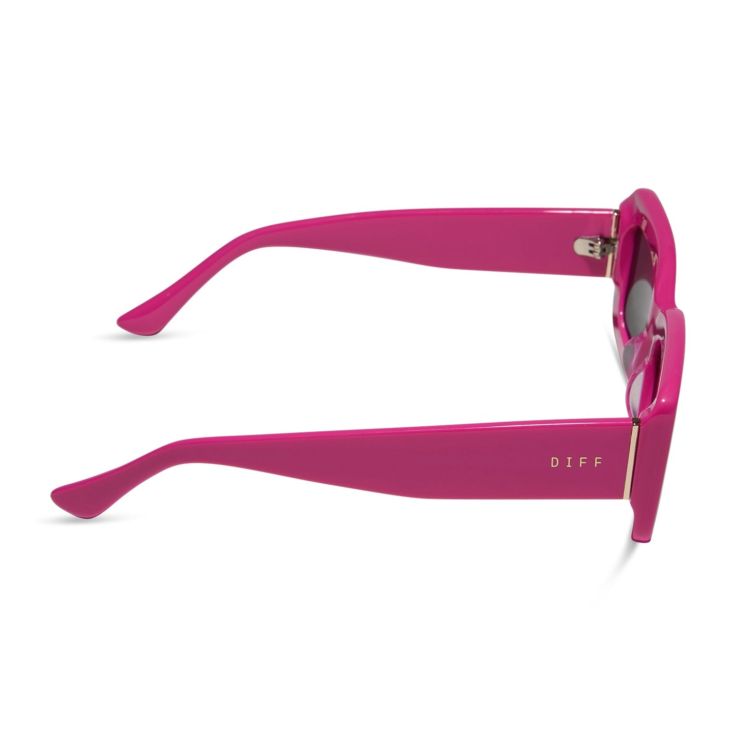 INDY - BRIGHT PINK + GREY SUNGLASSES