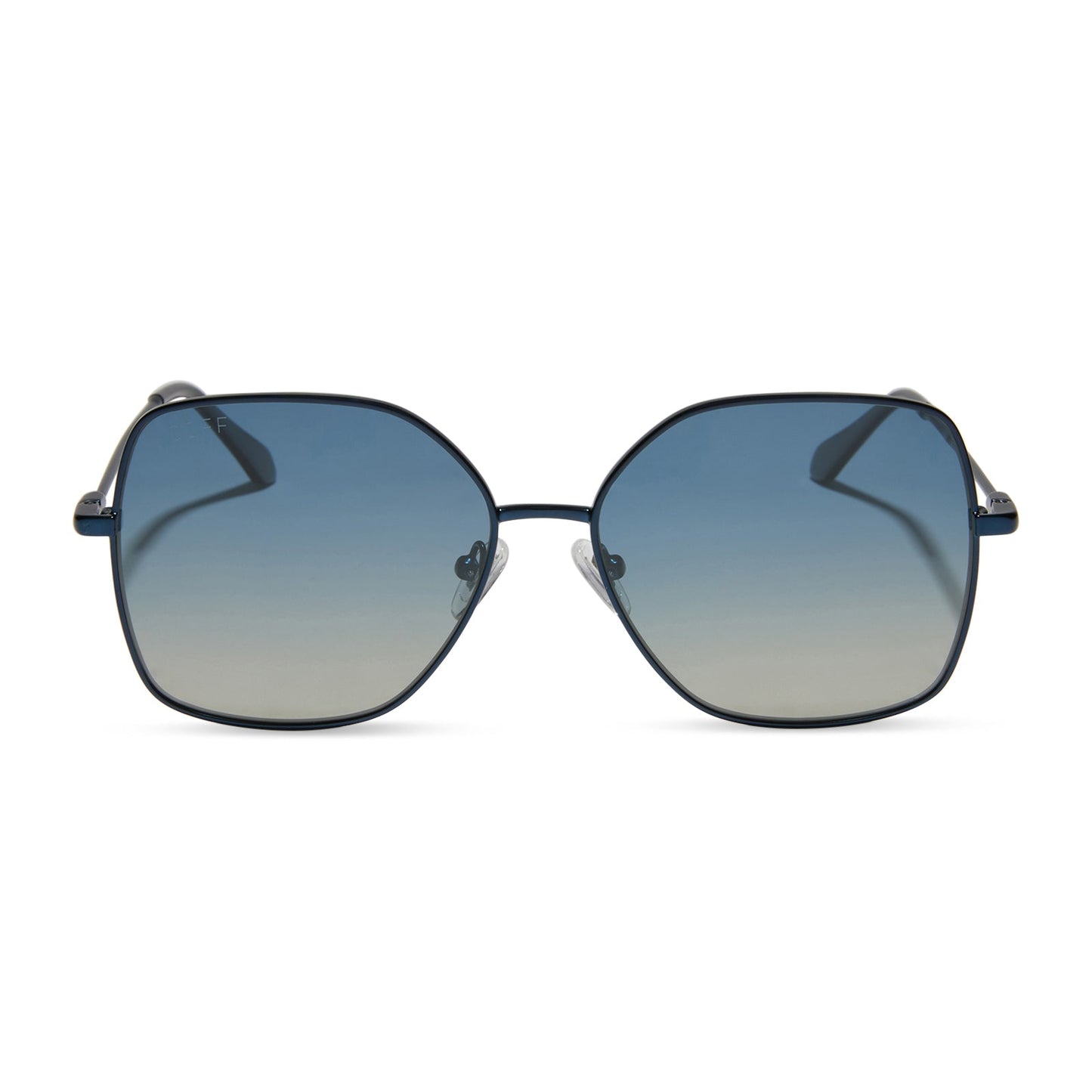 IRIS - DEEP NAVY METAL + AEGEAN BLUE FLASH + POLARIZED SUNGLASSES