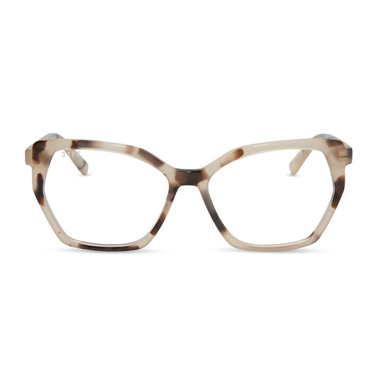 MAISIE - CREAM TORTOISE + PRESCRIPTION GLASSES