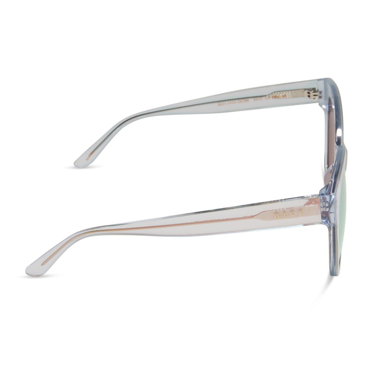 MAYA - OPALESCENT PINK + CHERRY BLOSSOM MIRROR SUNGLASSES