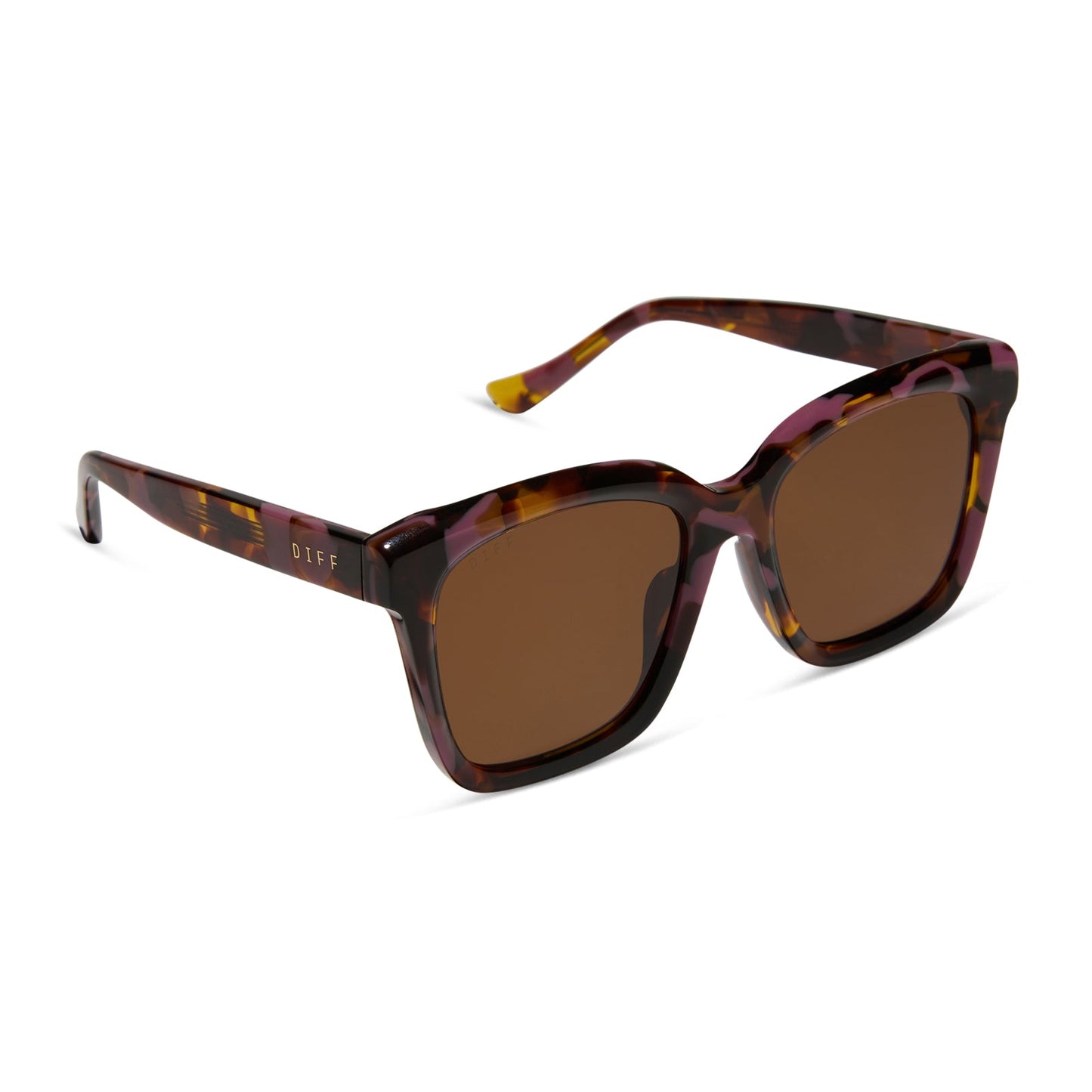 MEREDITH - TORINO TORTOISE + BROWN SUNGLASSES
