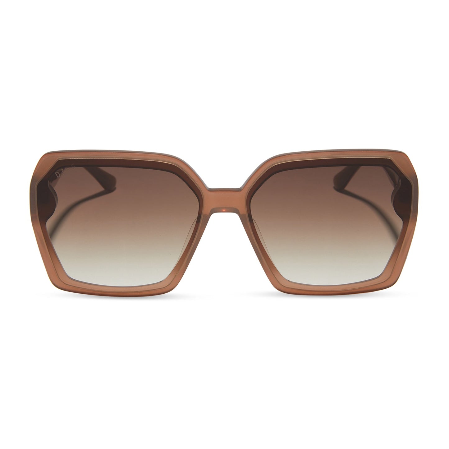 PRESLEY - MACCHIATO + BROWN GRADIENT SUNGLASSES