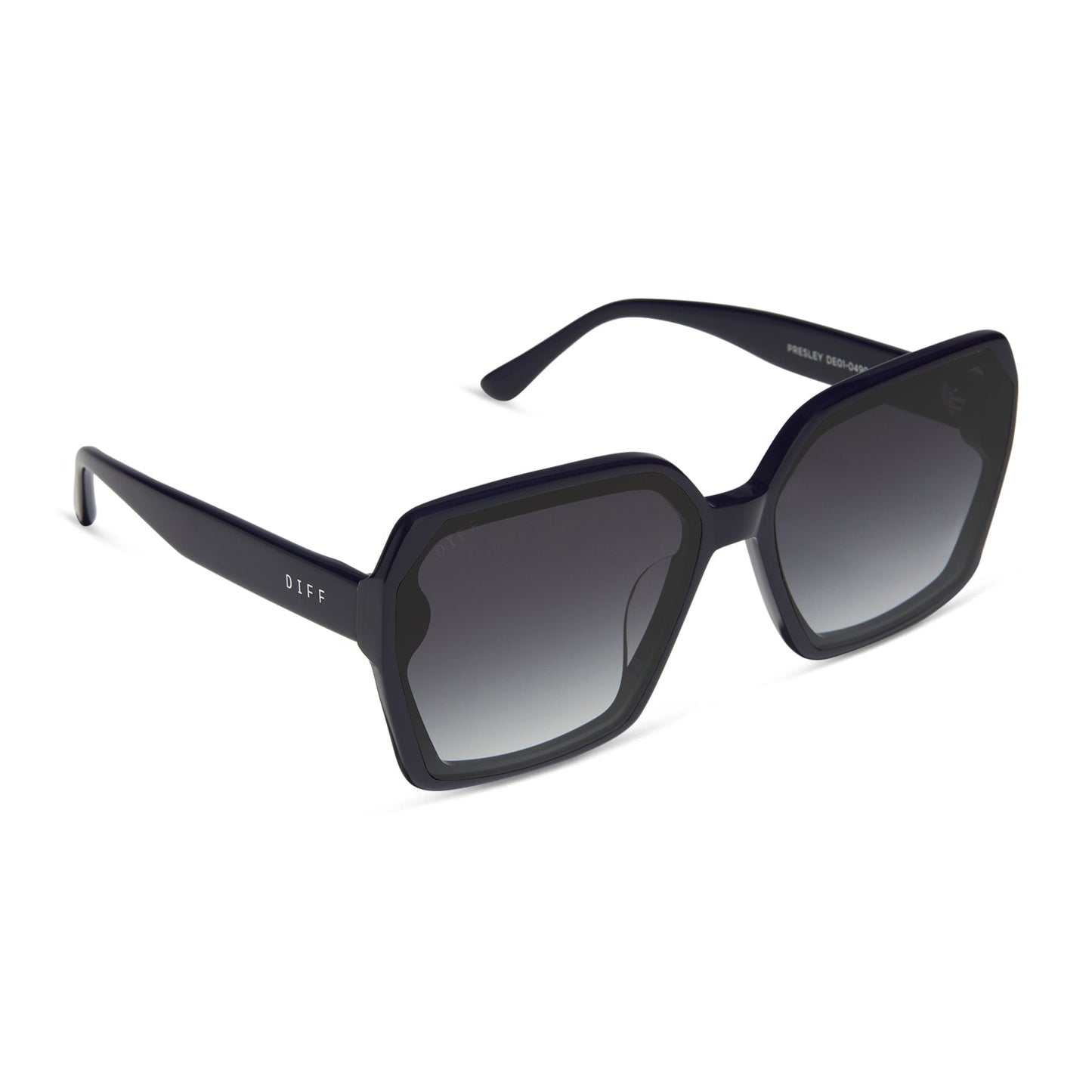PRESLEY - ROYAL + GREY GRADIENT SUNGLASSES