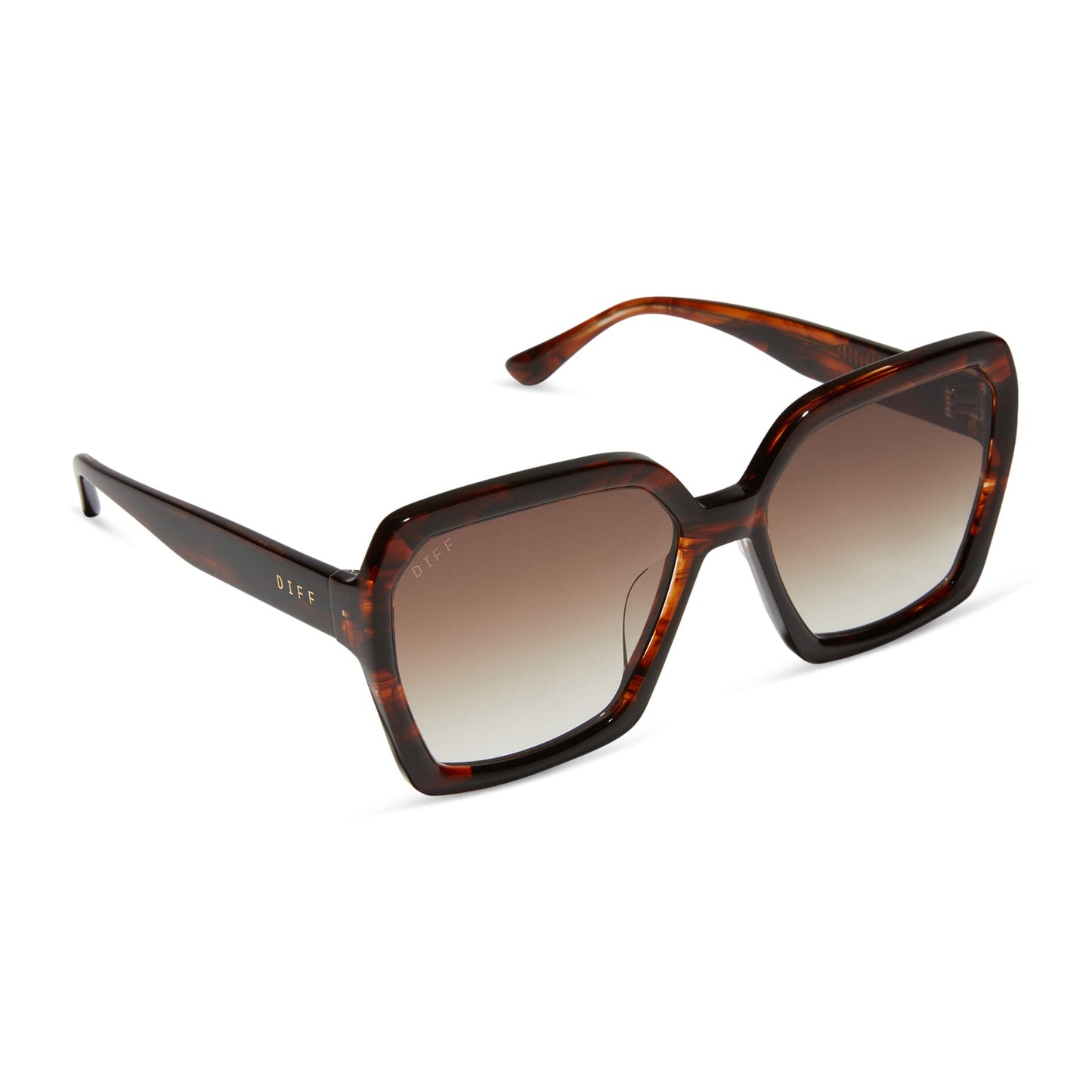 SLOANE - SEQUOIA TORTOISE + BROWN GRADIENT SUNGLASSES