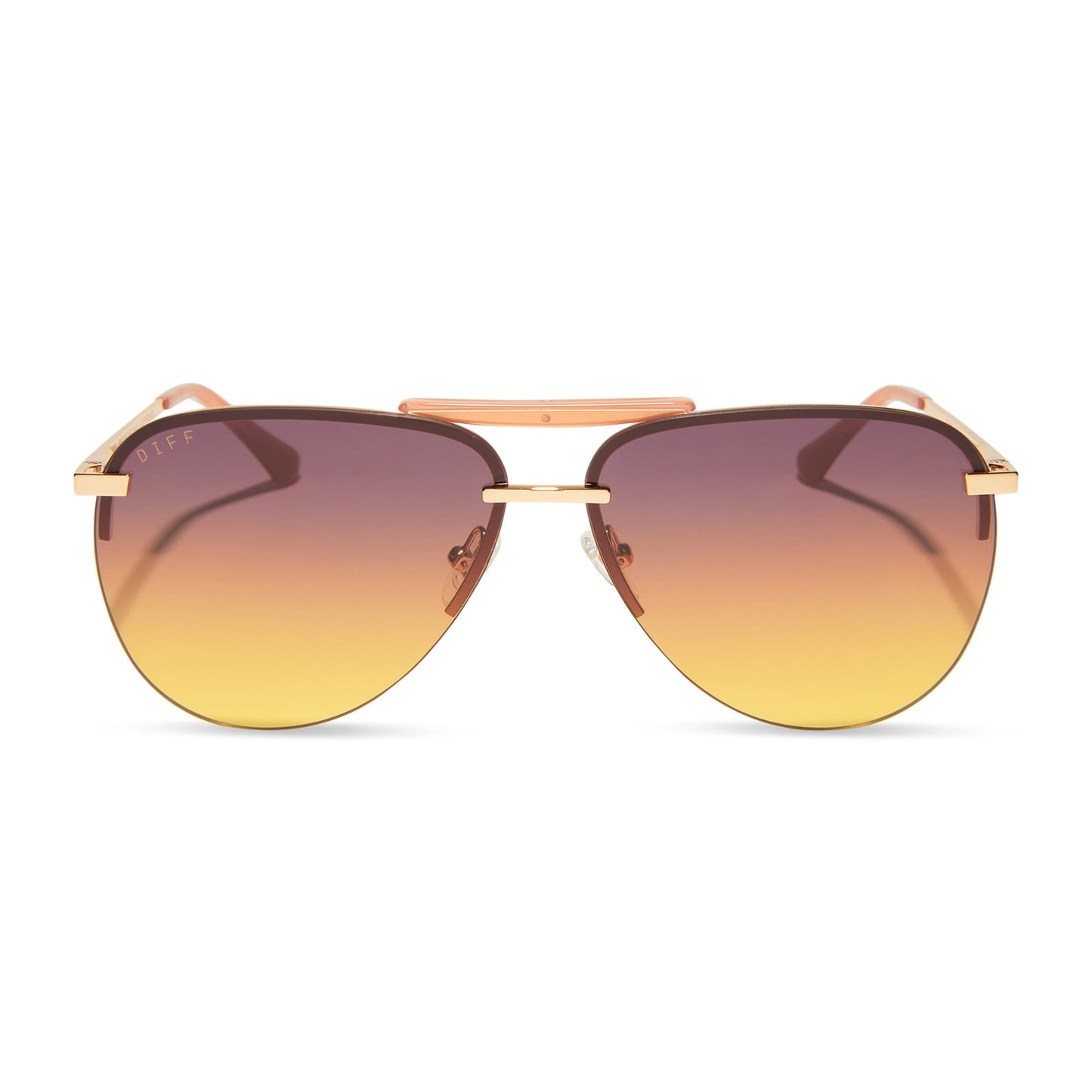 TAHOE - GOLD + INCA GRADIENT SUNGLASSES