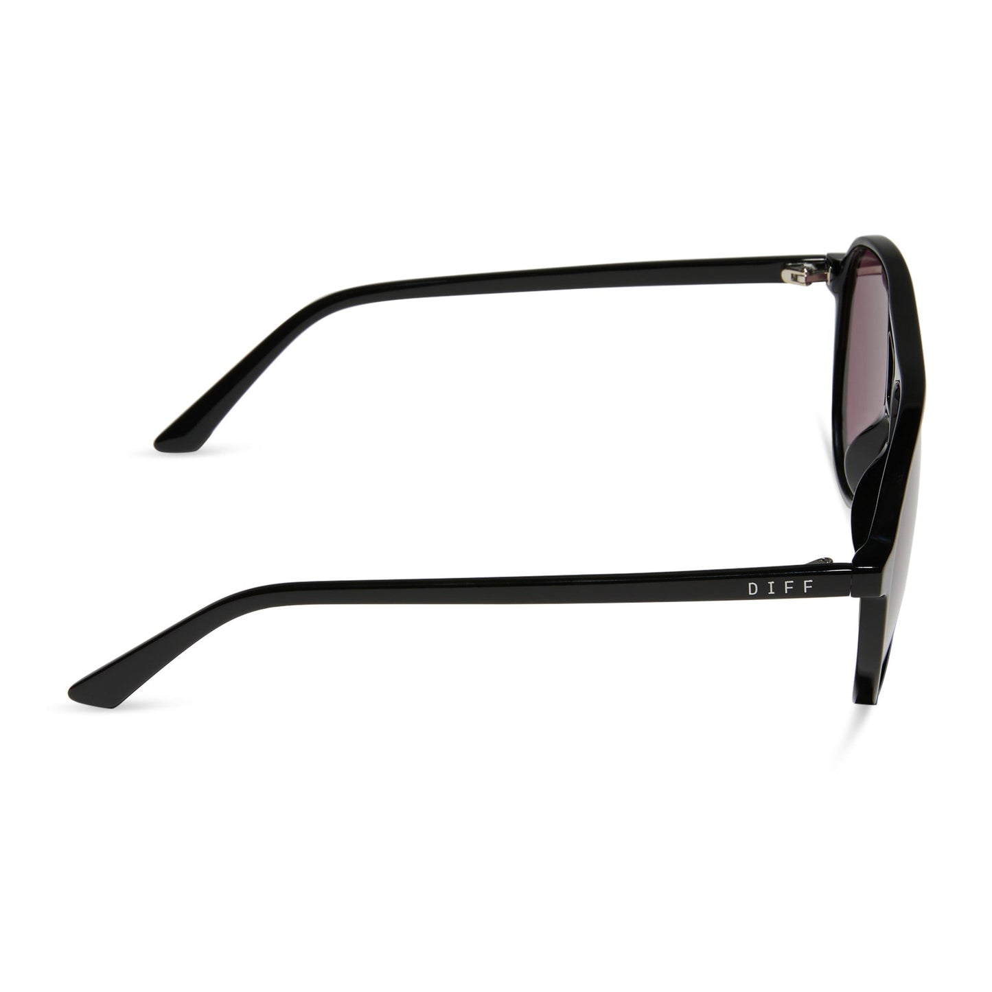 TOSCA II - BLACK + AUBERGINE SUNGLASSES