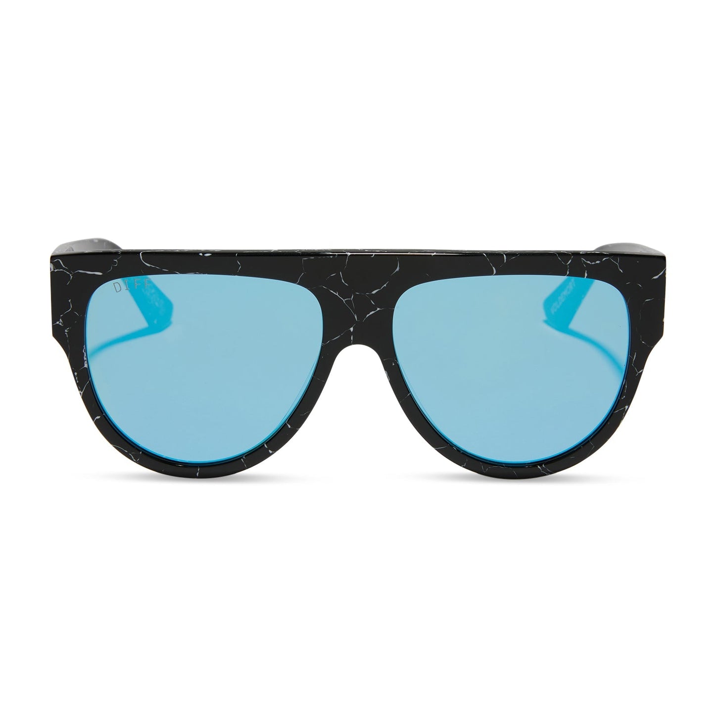 VOLDEMORT™️ - BLACK LIGHTNING + BLUE FLASH SUNGLASSES