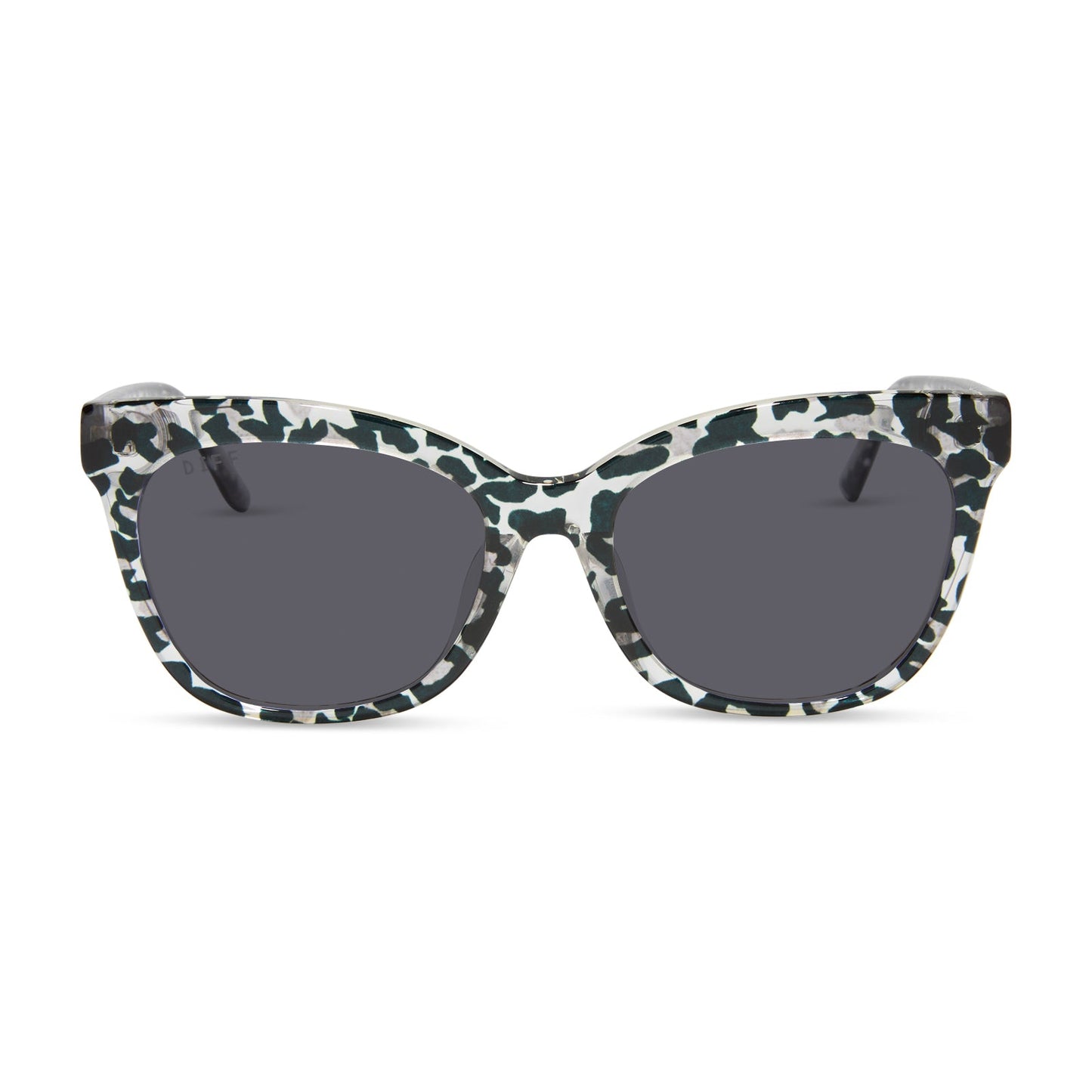 WINSTON - CLEAR LEOPARD + PRESCRIPTION GLASSES