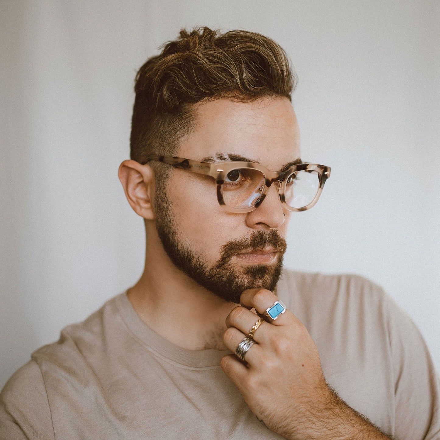 SUMMER - CREAM TORTOISE + PRESCRIPTION GLASSES