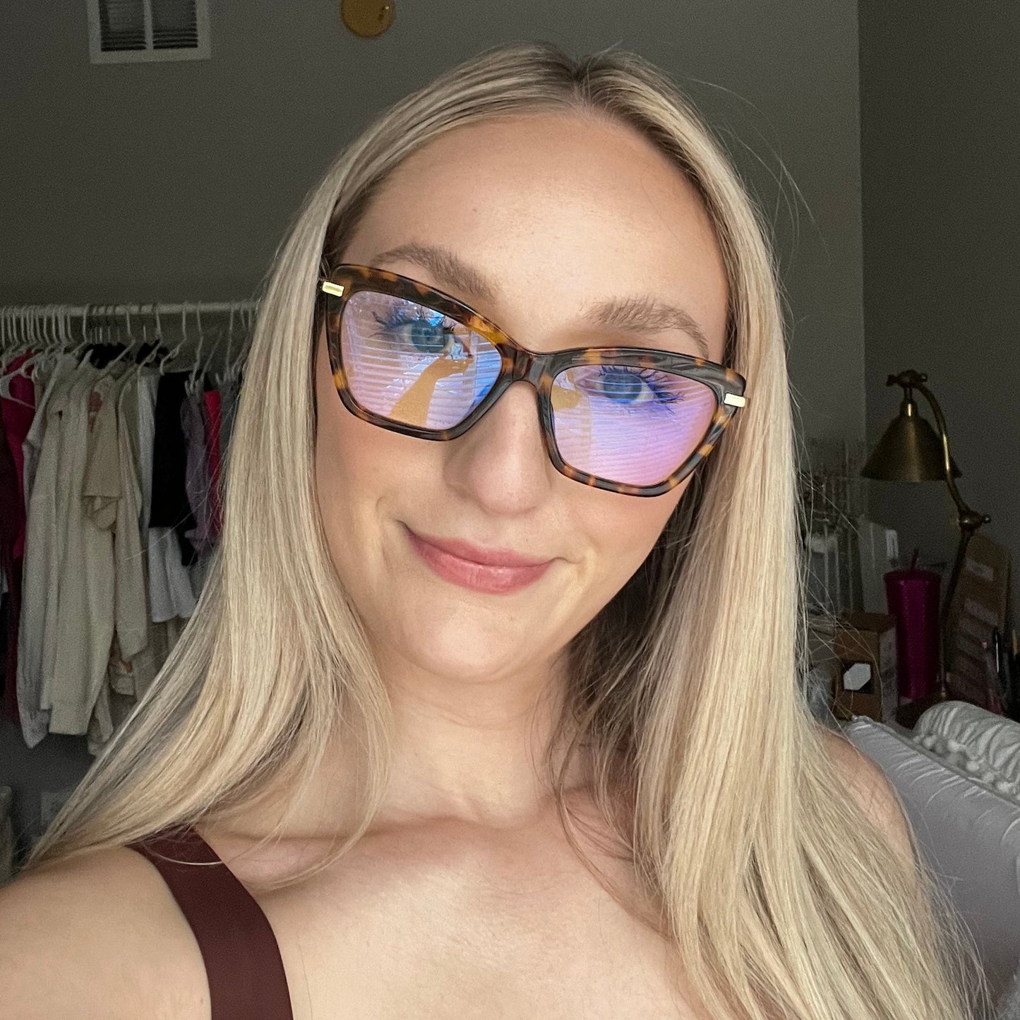 MILA - AMBER TORTOISE + PRESCRIPTION GLASSES