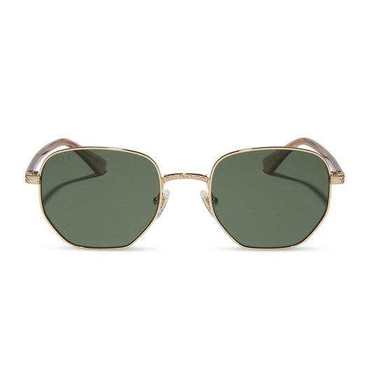 JESSIE JAMES DECKER - JJD + GOLD + G15 + POLARIZED SUNGLASSES