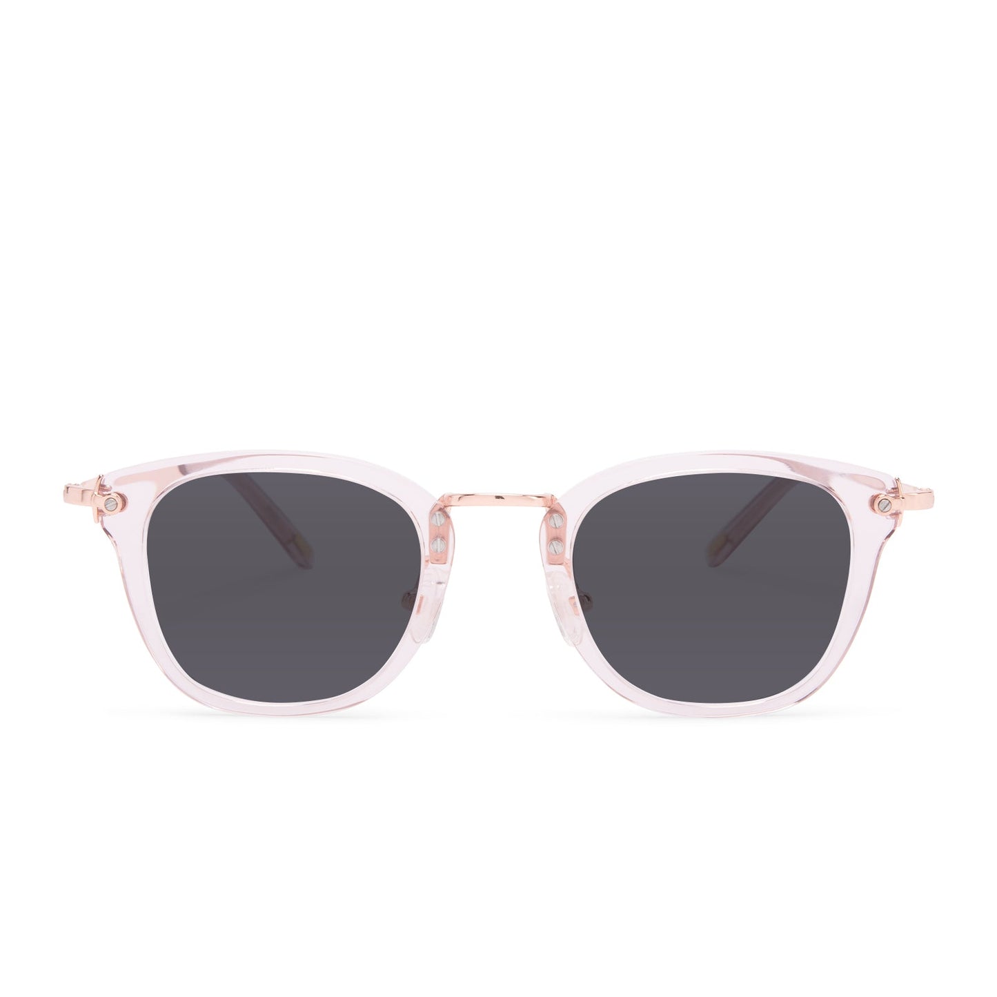 RUE - LIGHT PINK CRYSTAL + PRESCRIPTION GLASSES