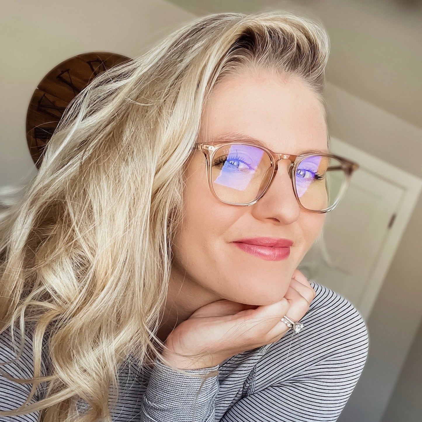 MAXWELL - CAFÉ OLE + BLUE LIGHT TECHNOLOGY GLASSES