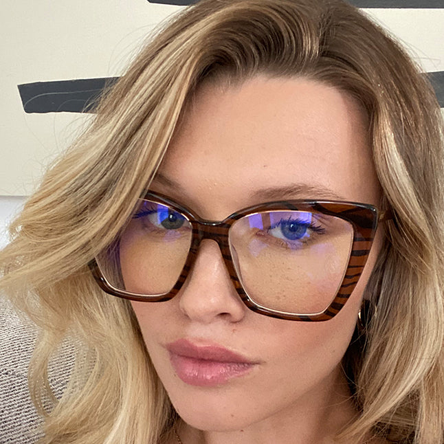 BECKY IV - BLACK + BLUE LIGHT TECHNOLOGY GLASSES