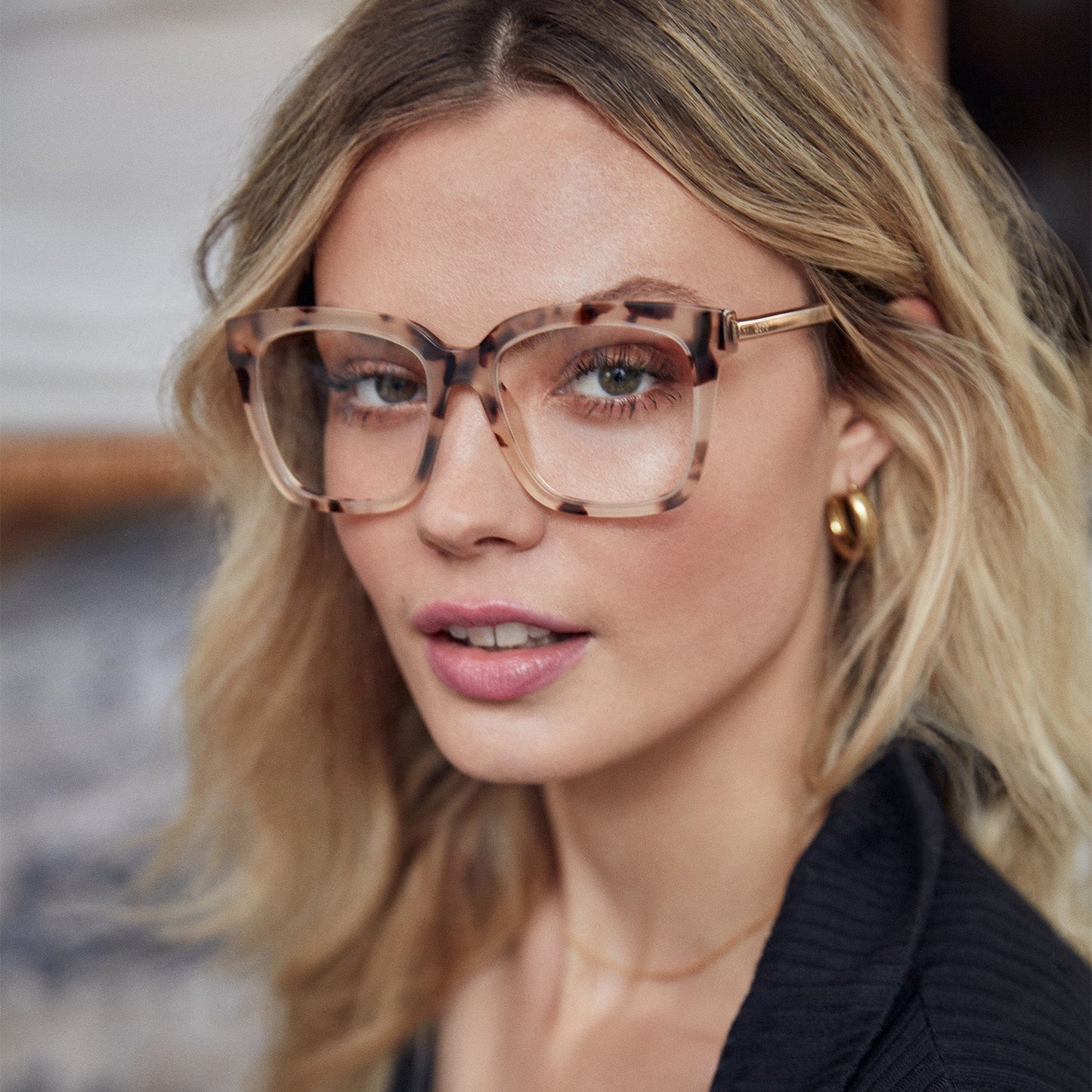 BELLA - CREAM TORTOISE + PRESCRIPTION GLASSES