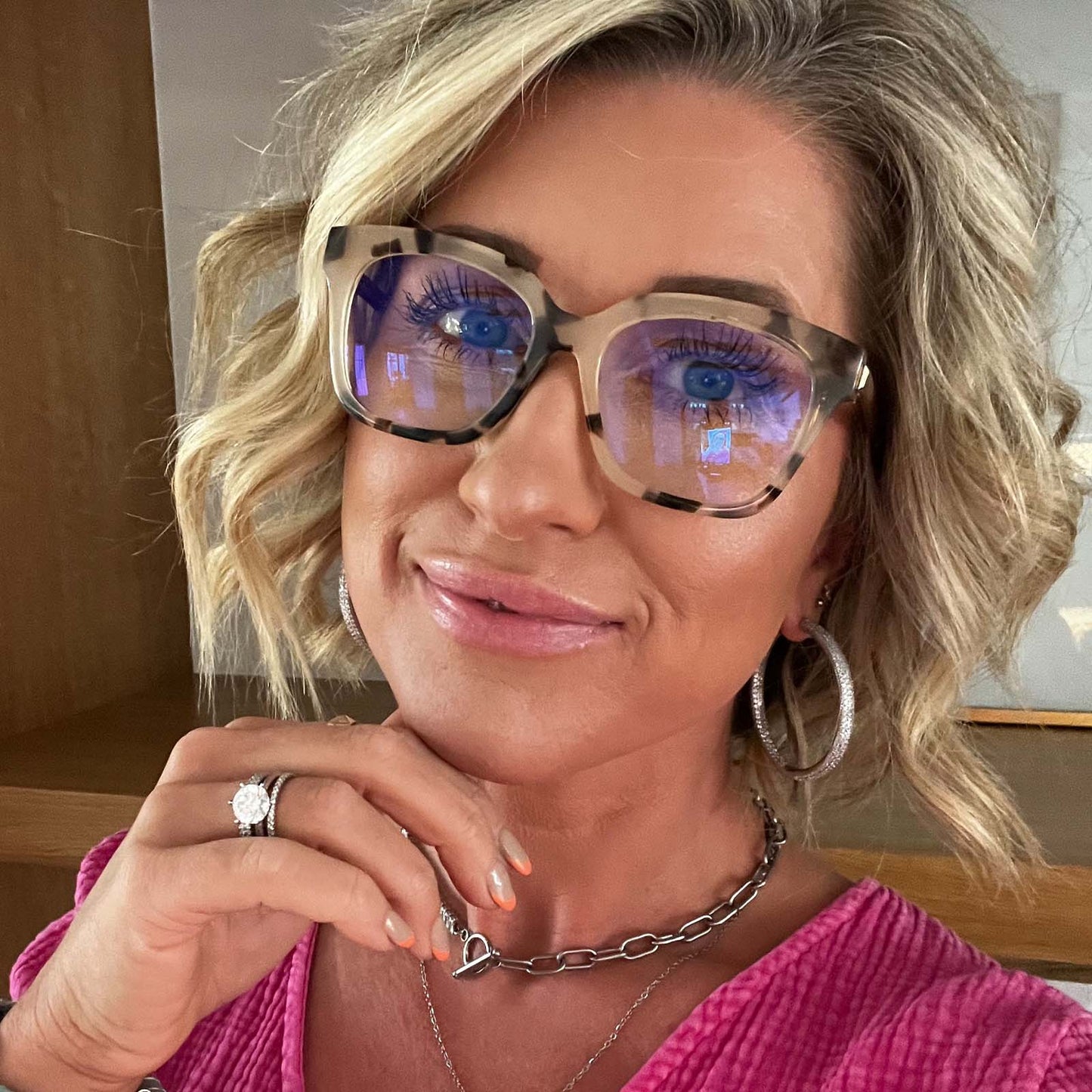 BELLA XS - CREAM TORTOISE + PRESCRIPTION GLASSES