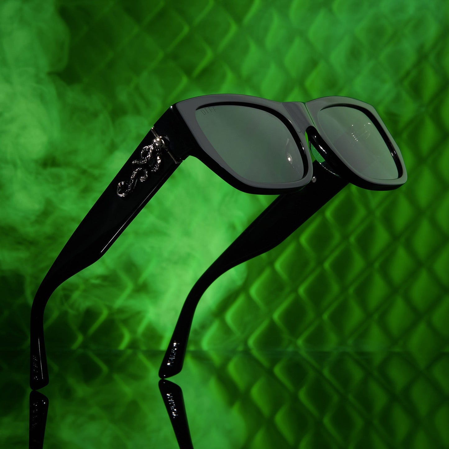 MALFOY™️ - BLACK + GREY SUNGLASSES