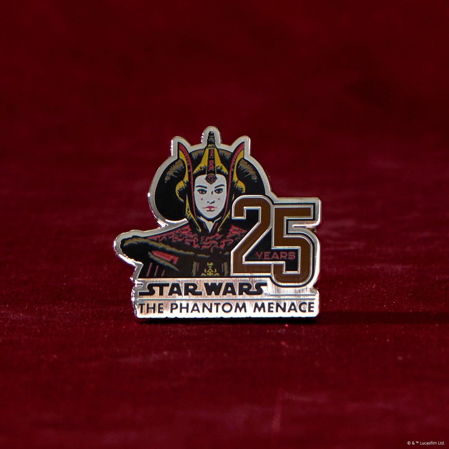 QUEEN AMIDALA™ - STAR WARS™ THE PHANTOM MENACE 25 YEARS ENAMEL PIN