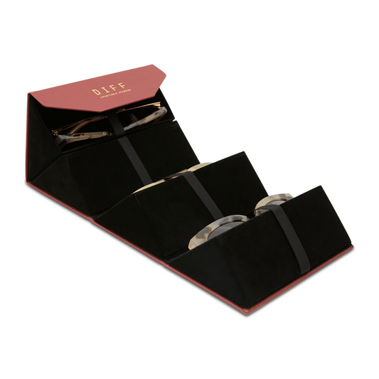 4 PAIR FOLDING CASE - WINE