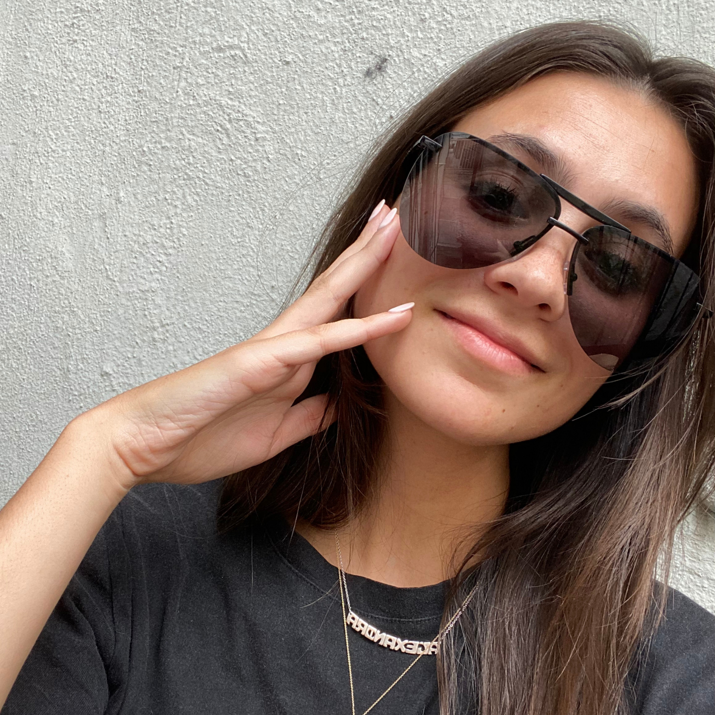 TAHOE - BLACK + GREY SUNGLASSES