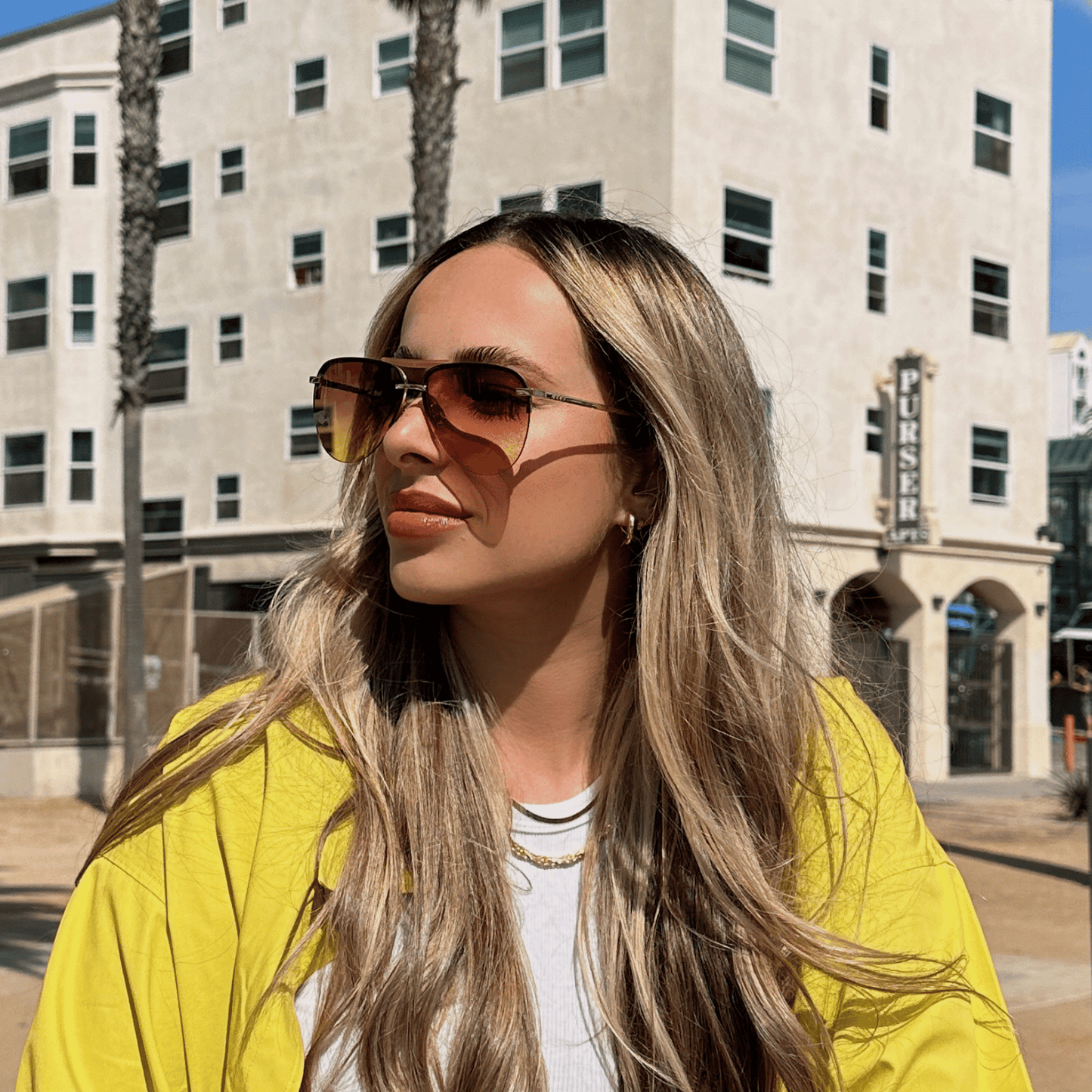 TAHOE - GOLD + INCA GRADIENT SUNGLASSES