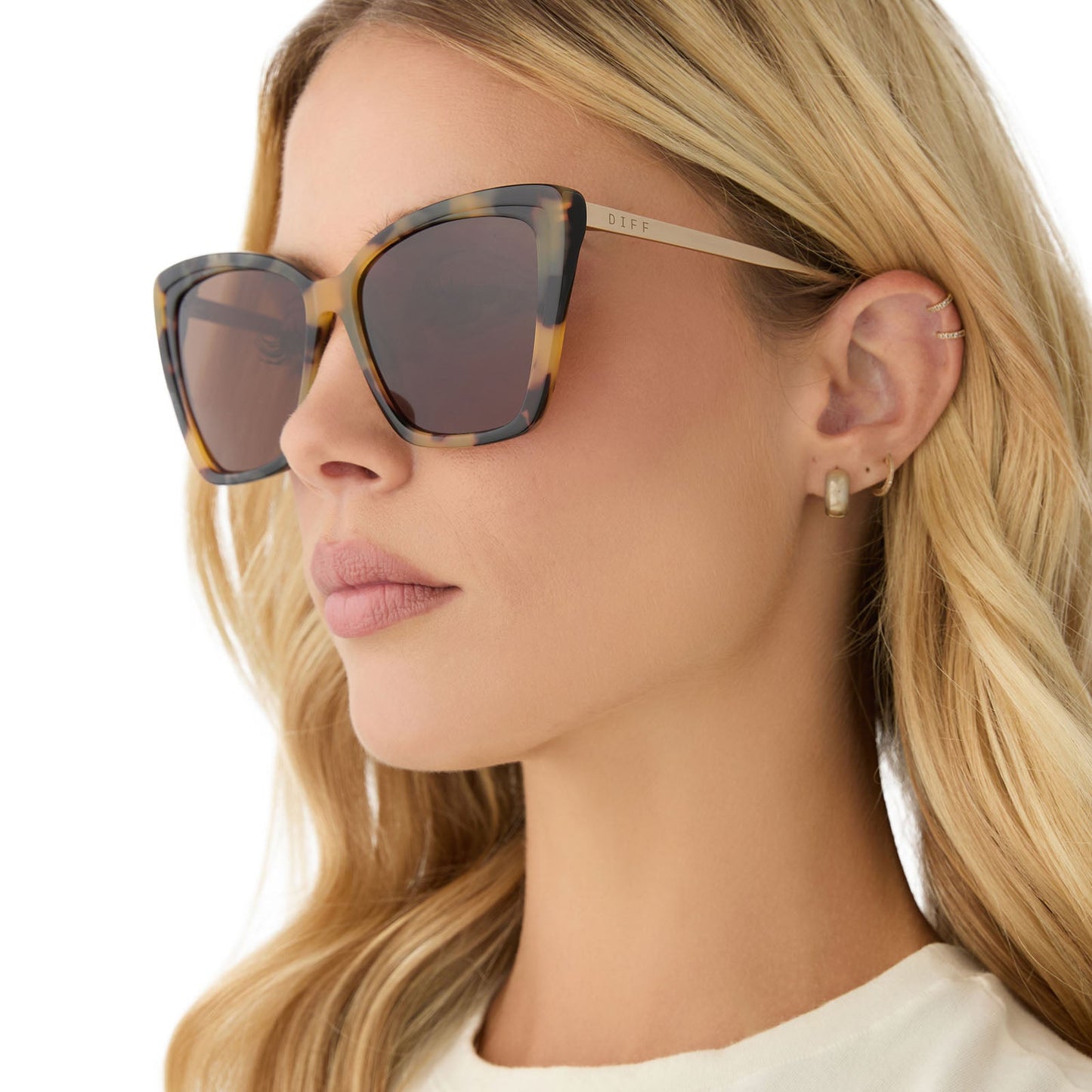 BECKY II - BROWN KOMBU + BROWN + POLARIZED SUNGLASSES