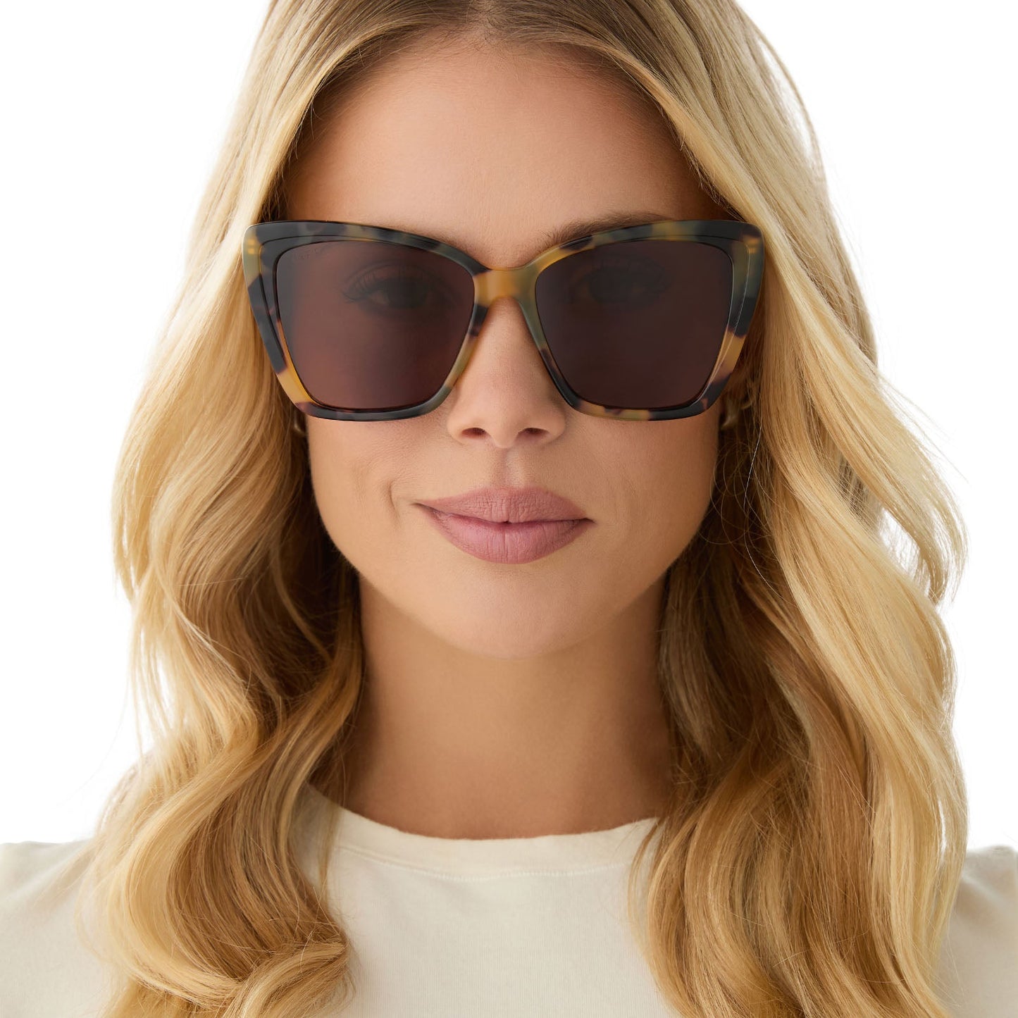 BECKY II - BROWN KOMBU + BROWN + POLARIZED SUNGLASSES